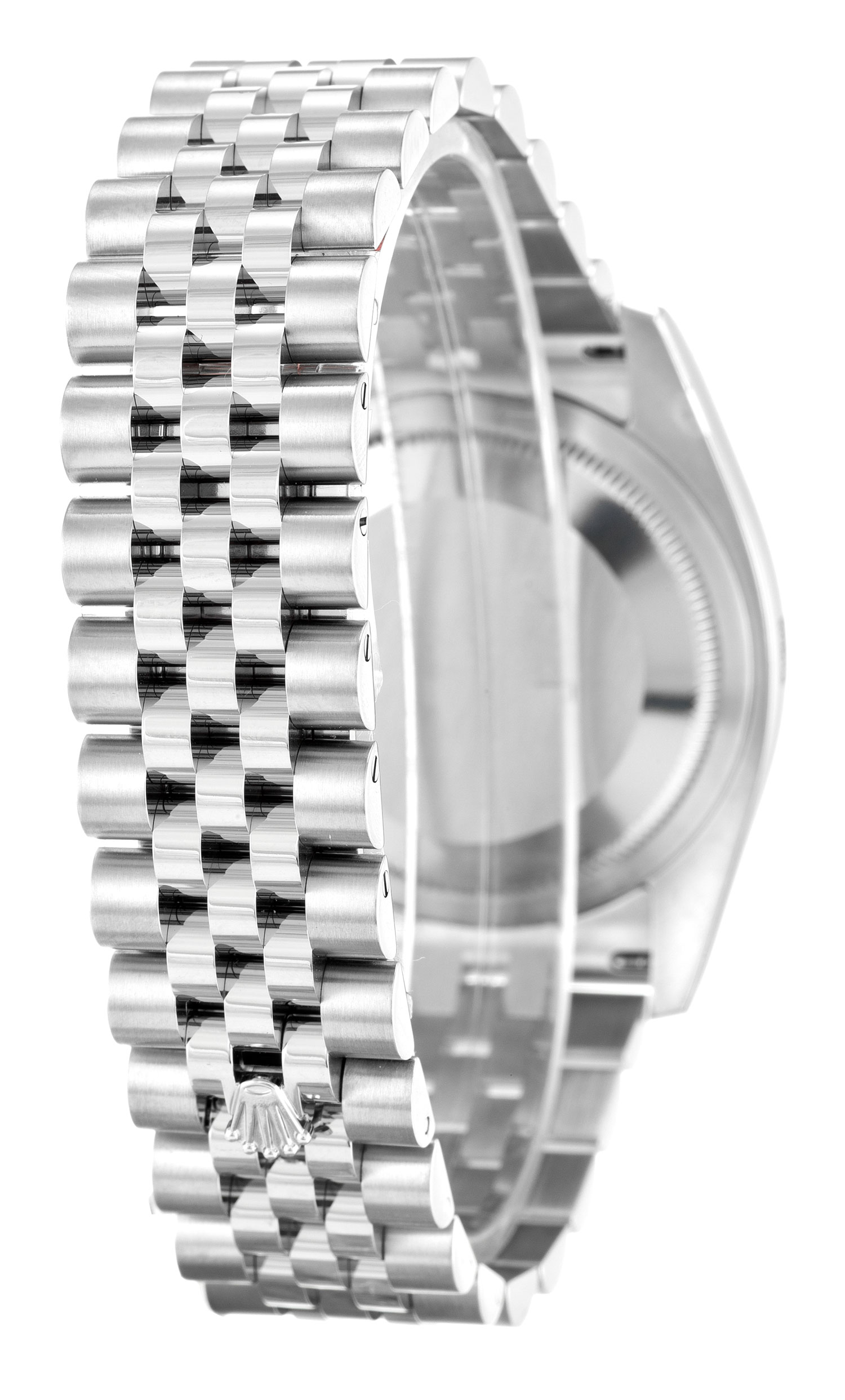Rolex Datejust 116234 Automatic - 36MM Steel & White Gold - Black Diamond Dial - Mens Replica Watch