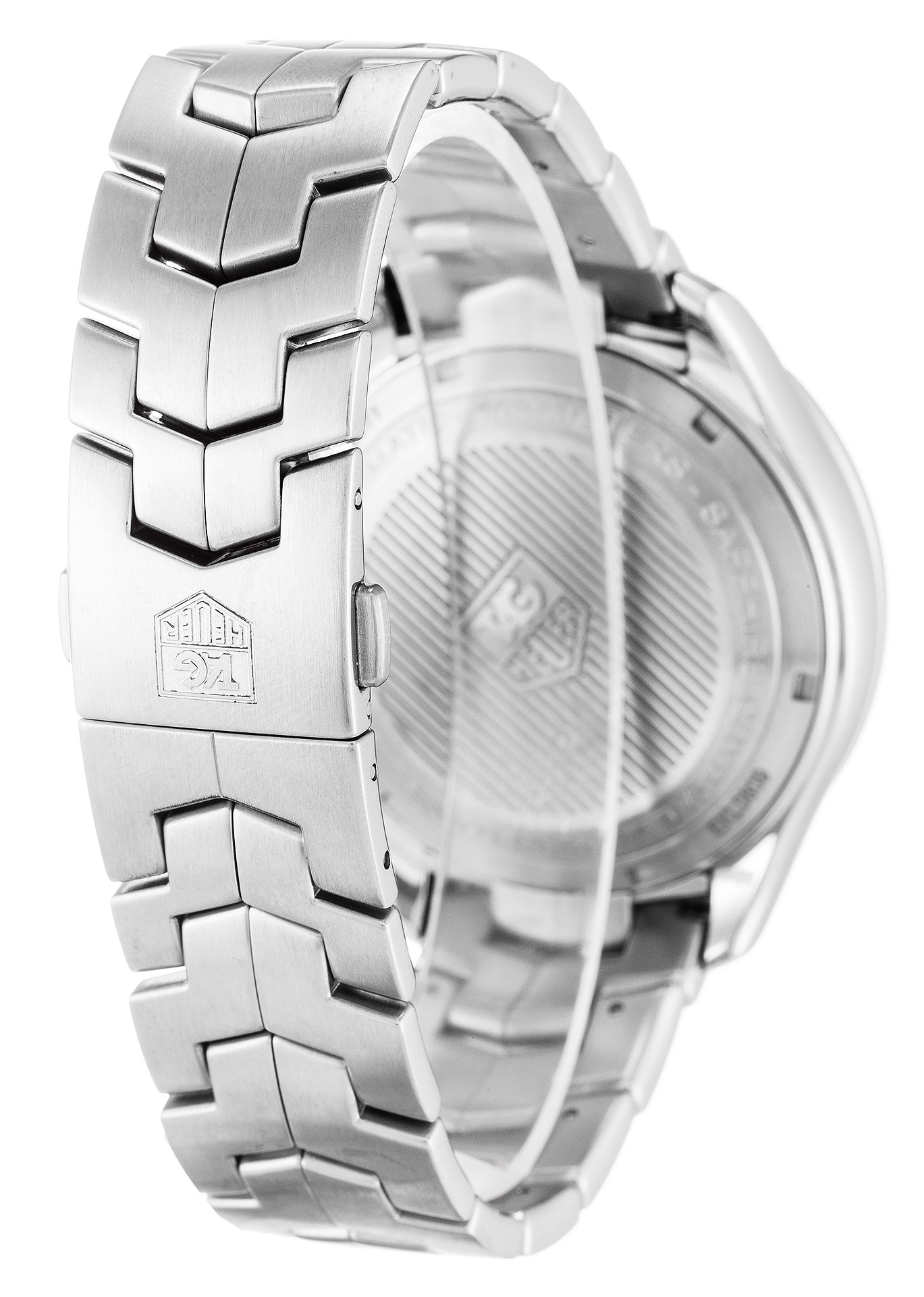 Tag Heuer Link CAT2011.BA0952 Mens Quartz Watch, 43mm Steel Case, Silver Dial
