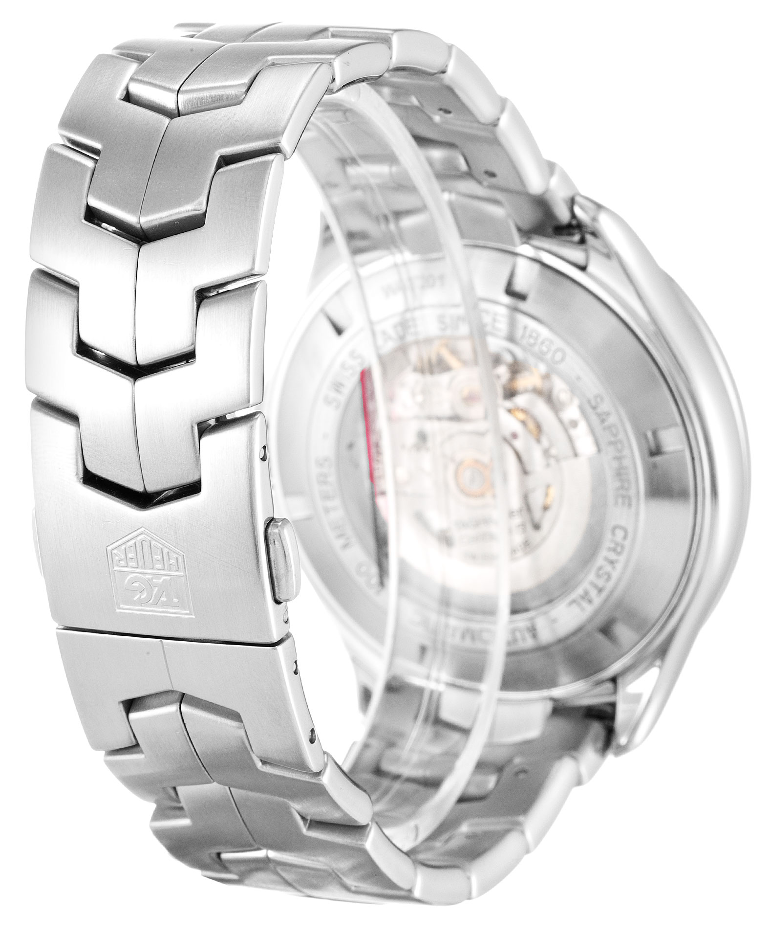 Tag Heuer Link Mens Replica Watch Automatic WAT2011.BA0951 Silver Baton Steel Case 42mm