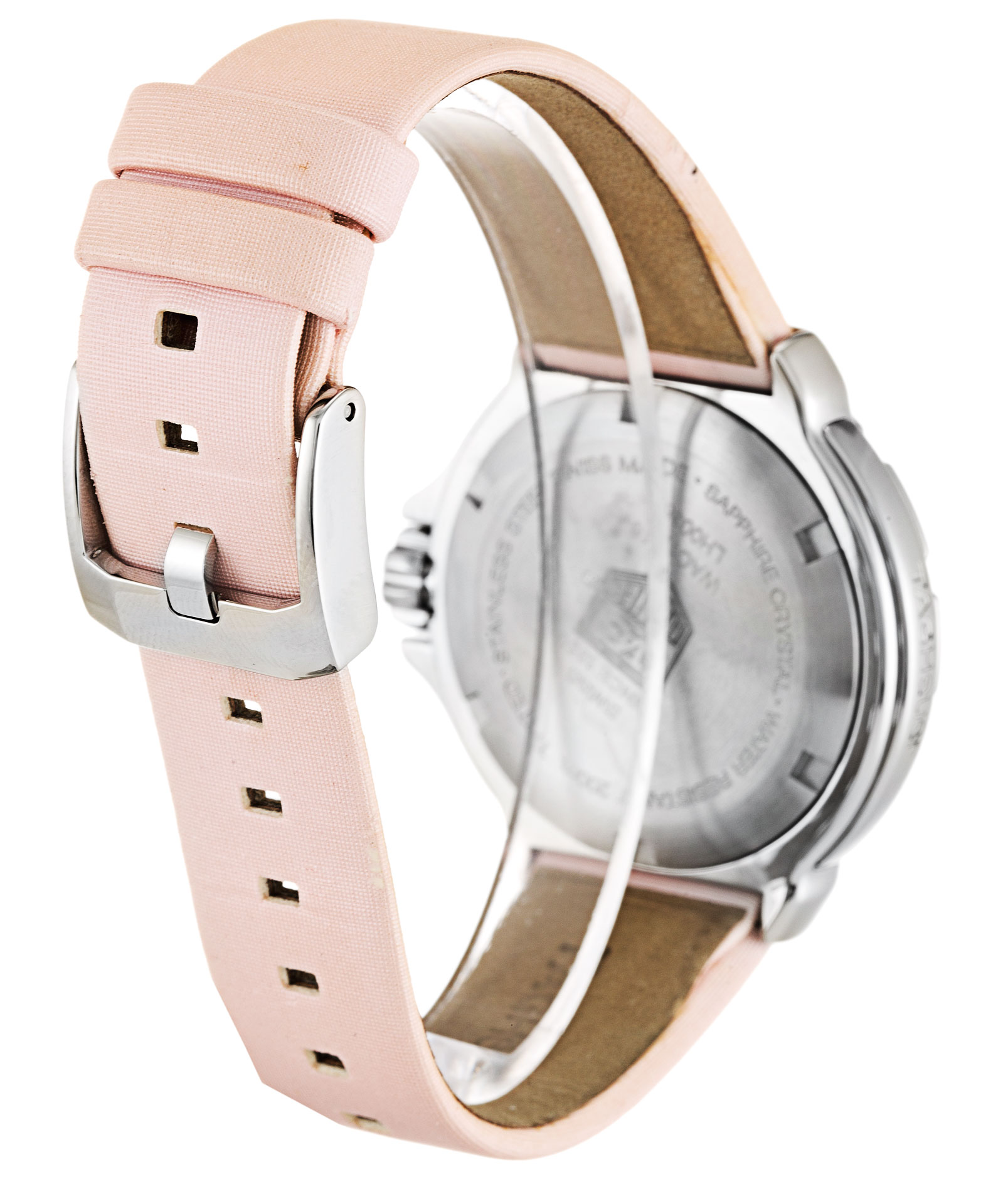 Tag Heuer Formula 1 Sparkling WAC1216.FC6220, Quartz, 37mm Steel Diamond Set, Mother of Pearl Pink
