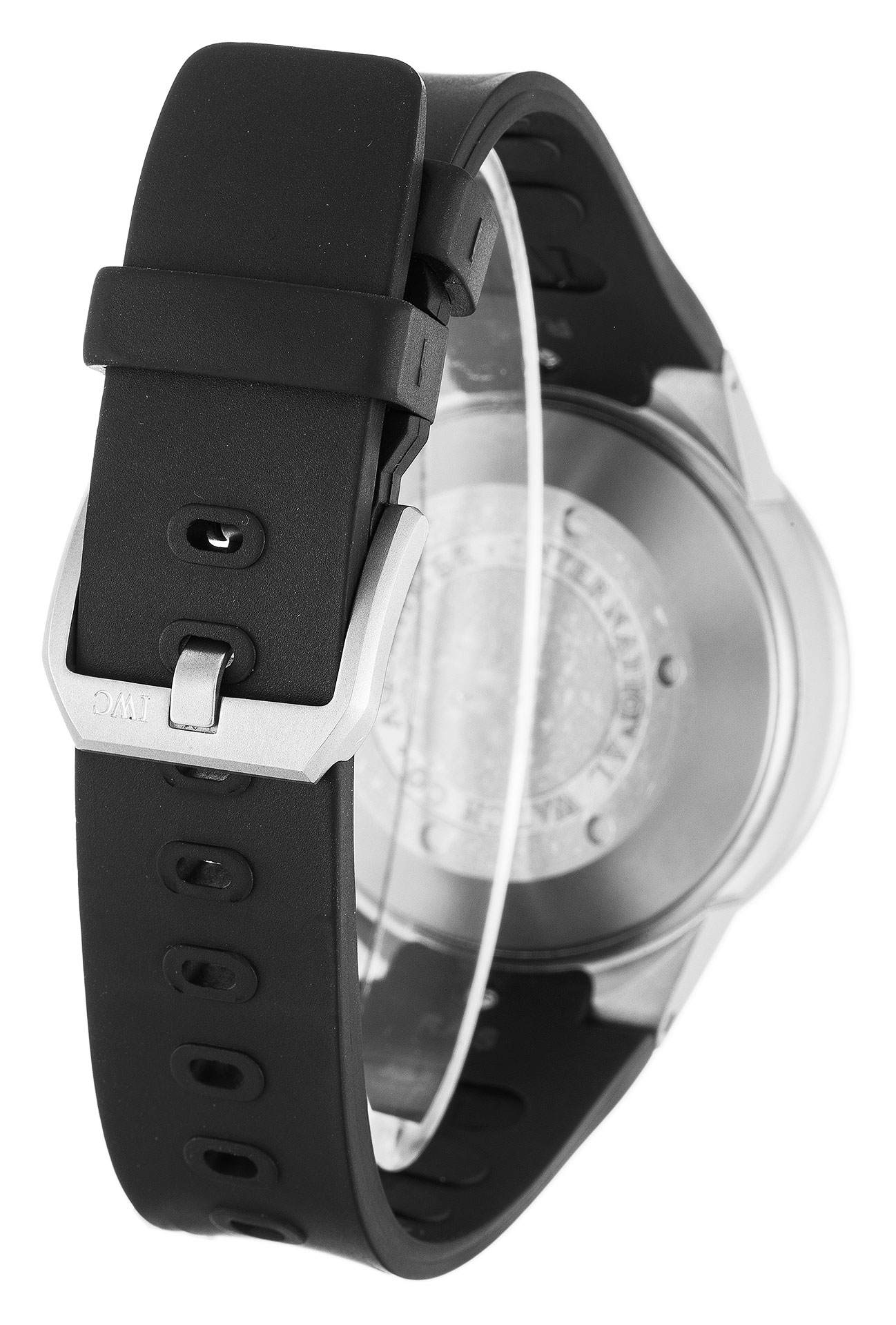 IWC Aquatimer IW371918 Replica Watch, Mens, Quartz Movement, 42mm Titanium Case, Black Baton Dial