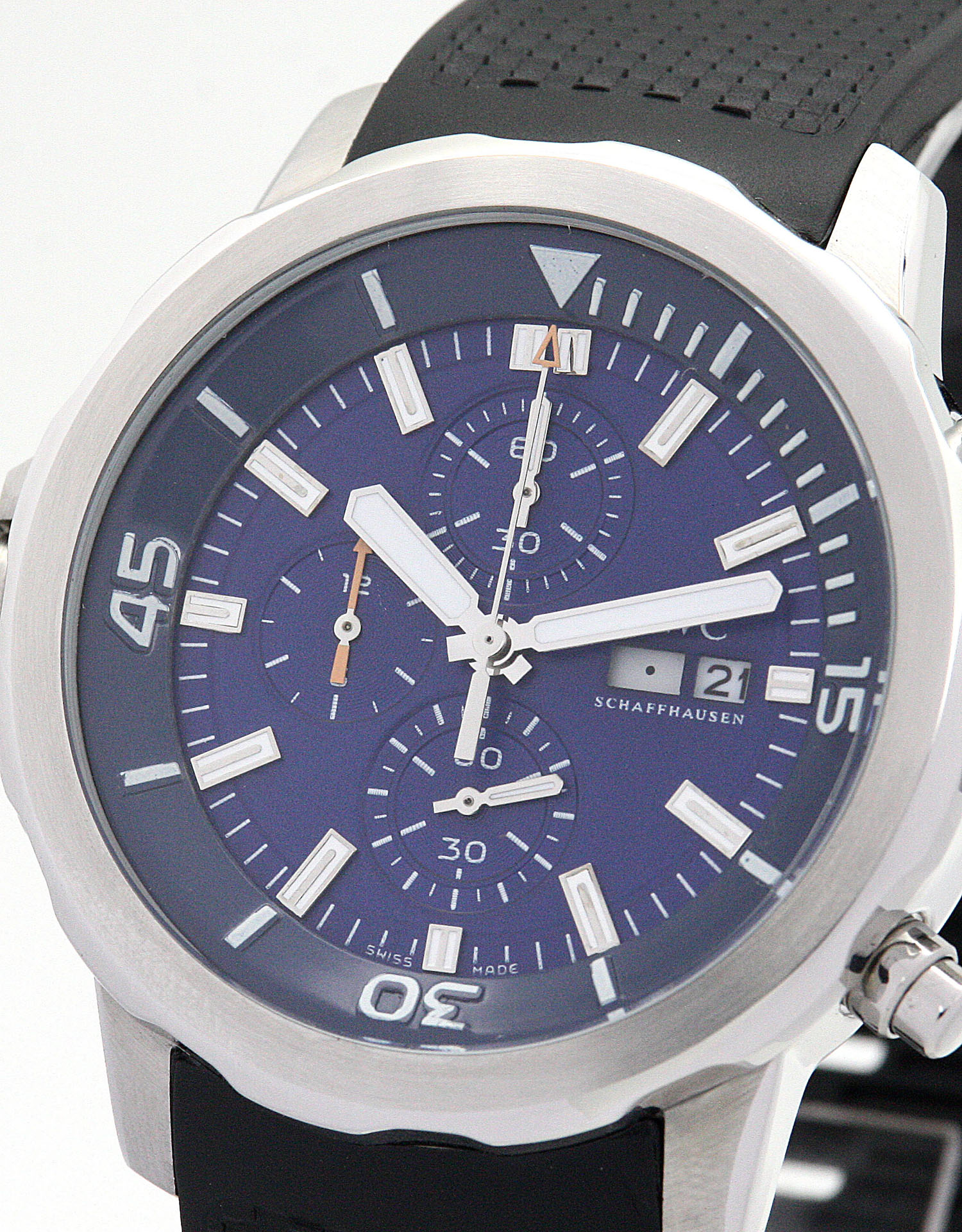 IWC IW329003 - Automatic Steel Case - Mens Watch - Quartz - 42MM - Blue Dial