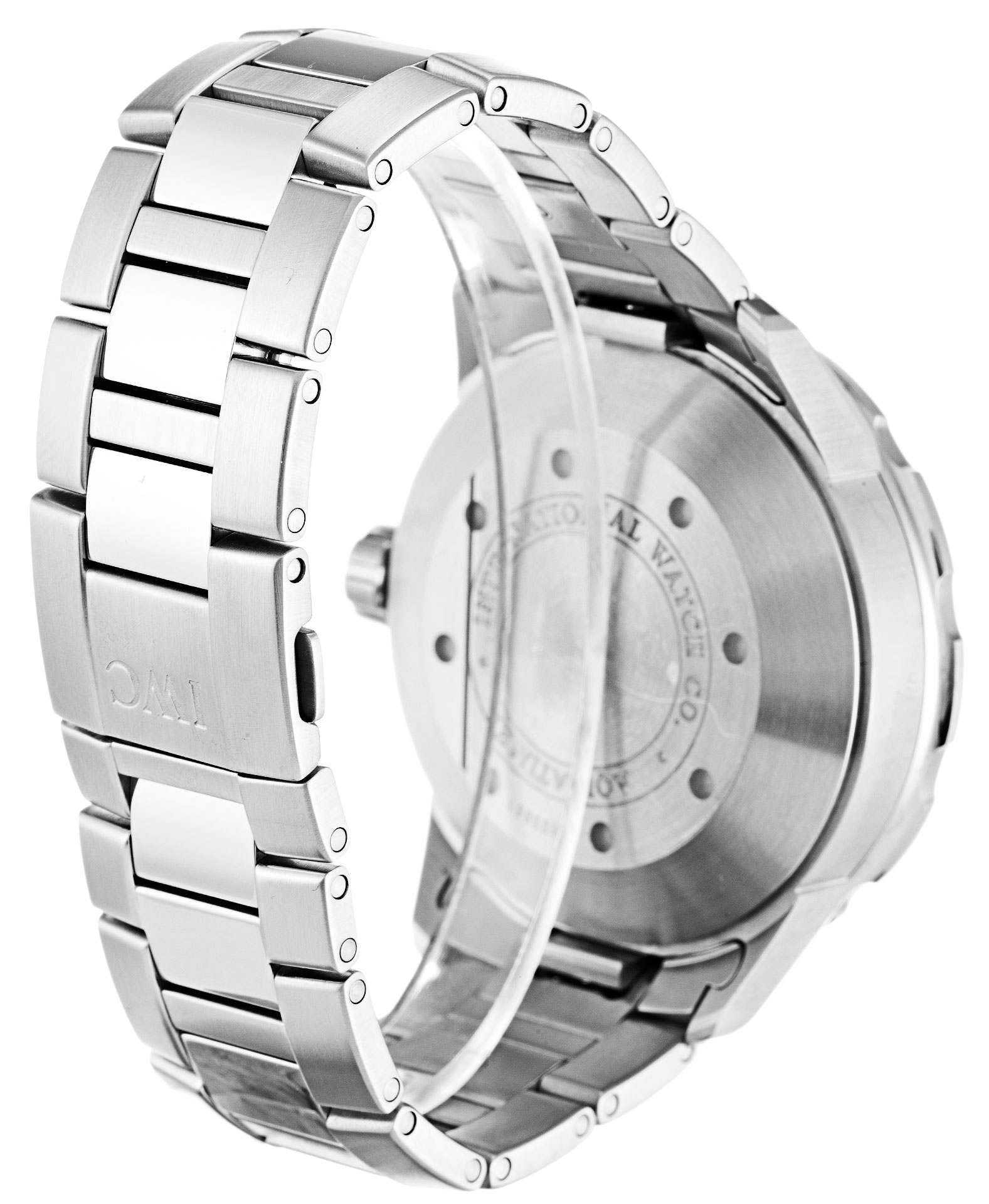 IWC IW356808ST.AUTOMAT | 44MM STEEL CASE | BLACK BATON DIAL | WATER RESISTANT Replica Watch