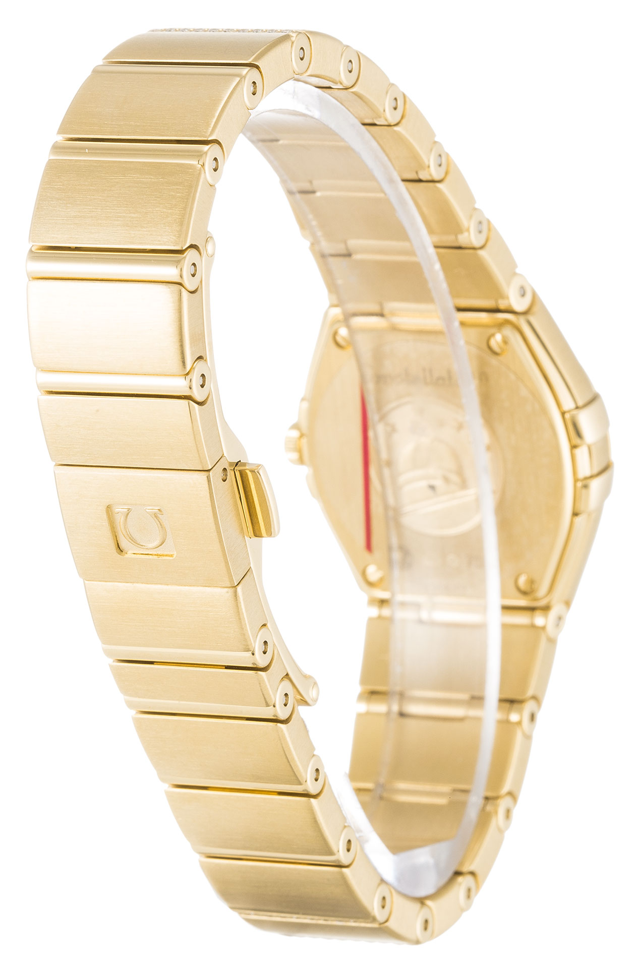 Omega Constellation 123.55.24.60.05.002 | Automatic | Yellow Gold | Diamond Set | White Mother of