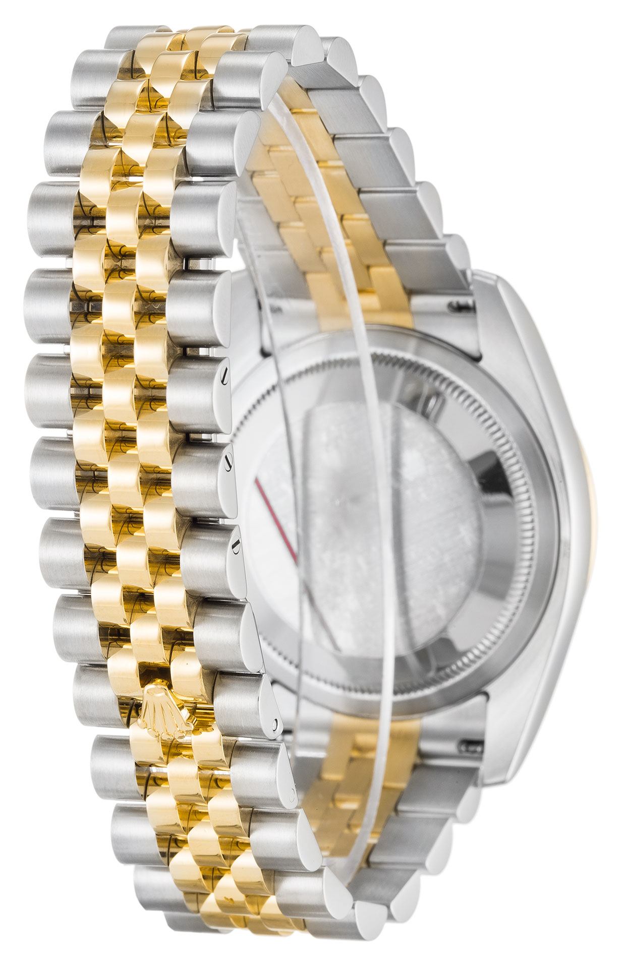 Rolex TURN-O-GRAPH 116263 Automatic Mens Watch, 36mm Steel & Yellow Gold Case, Grey Baton Dial