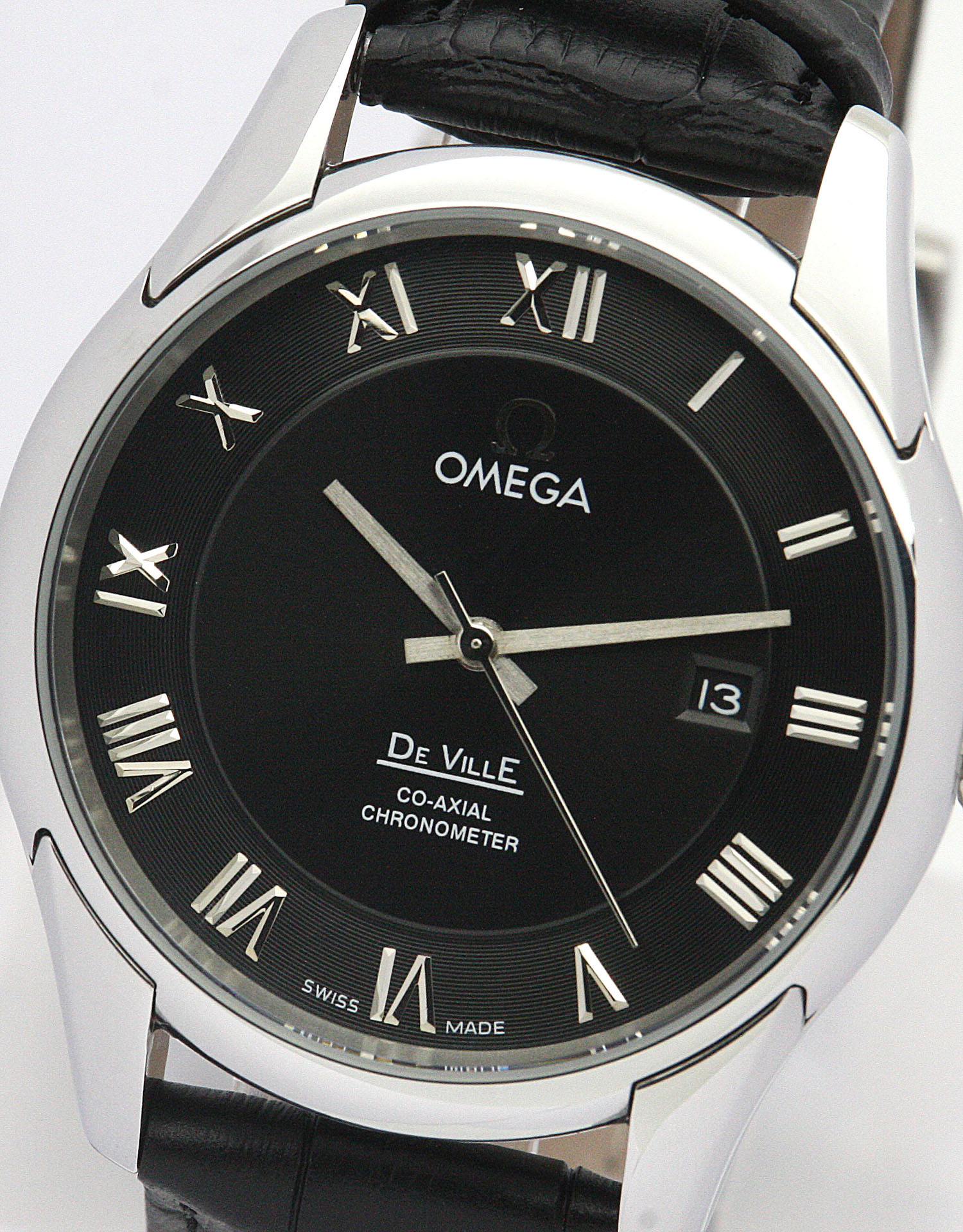 Omega De Ville Hour Vision 431.33.41.21.01.001 Automatic Silver Dial Mens Watch Replica