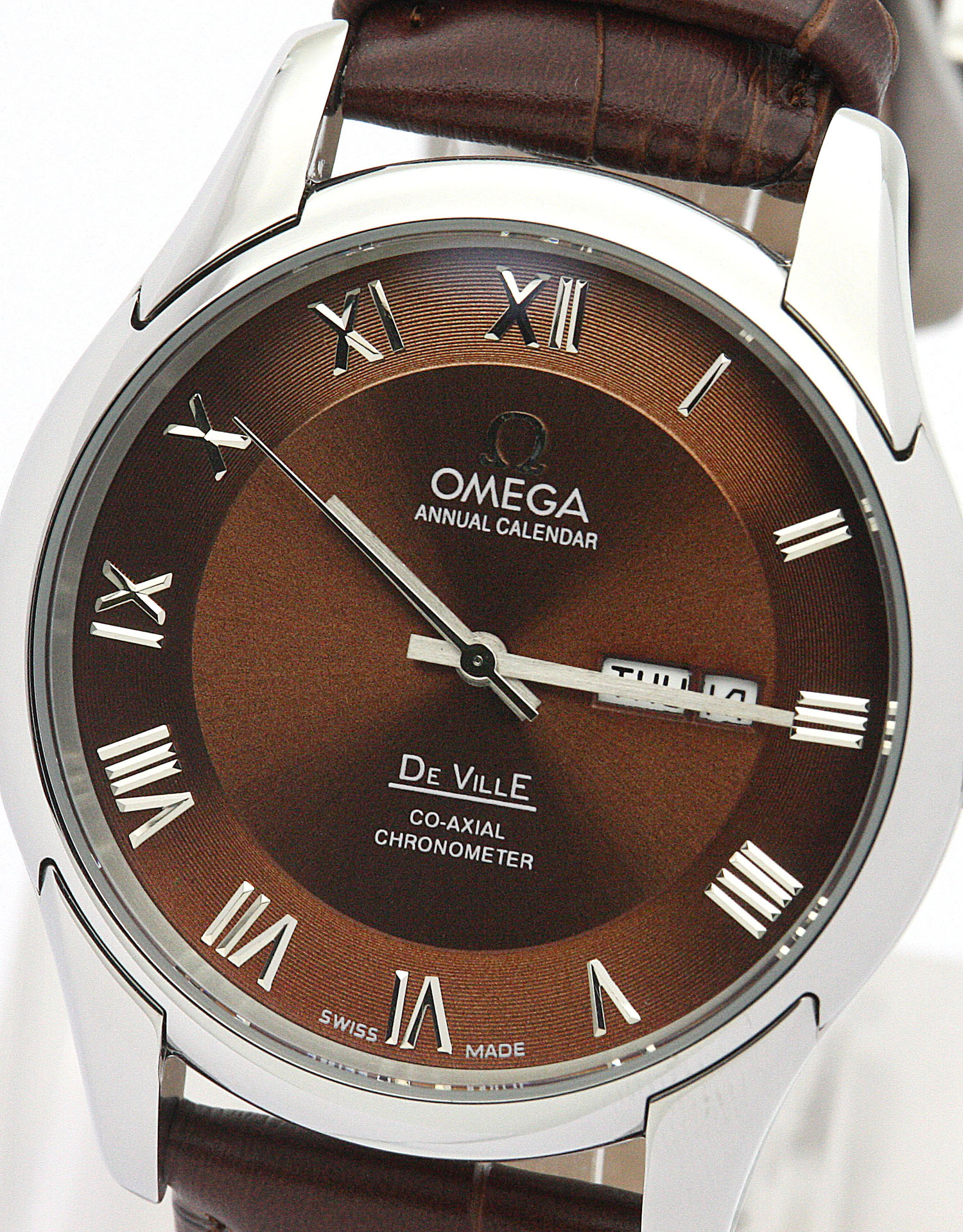 Omega De Ville Hour Vision | 15202ST.OO.1240ST.01 | Automatic | Steel | Baton Dial Mens Watch
