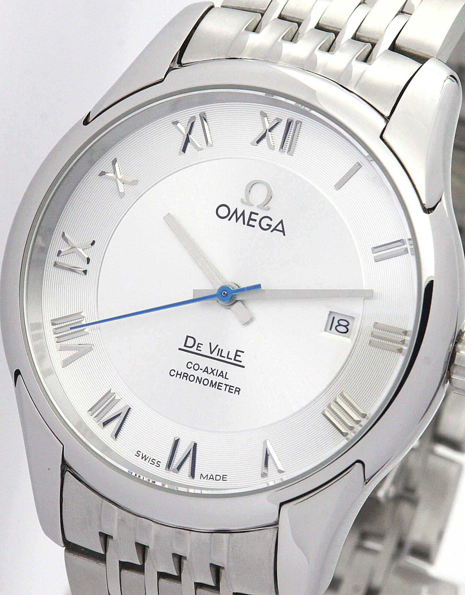 Omega De Ville Hour Vision - Automatic - Steel Case - 41MM - Baton Dial - Water Resistant - Mens