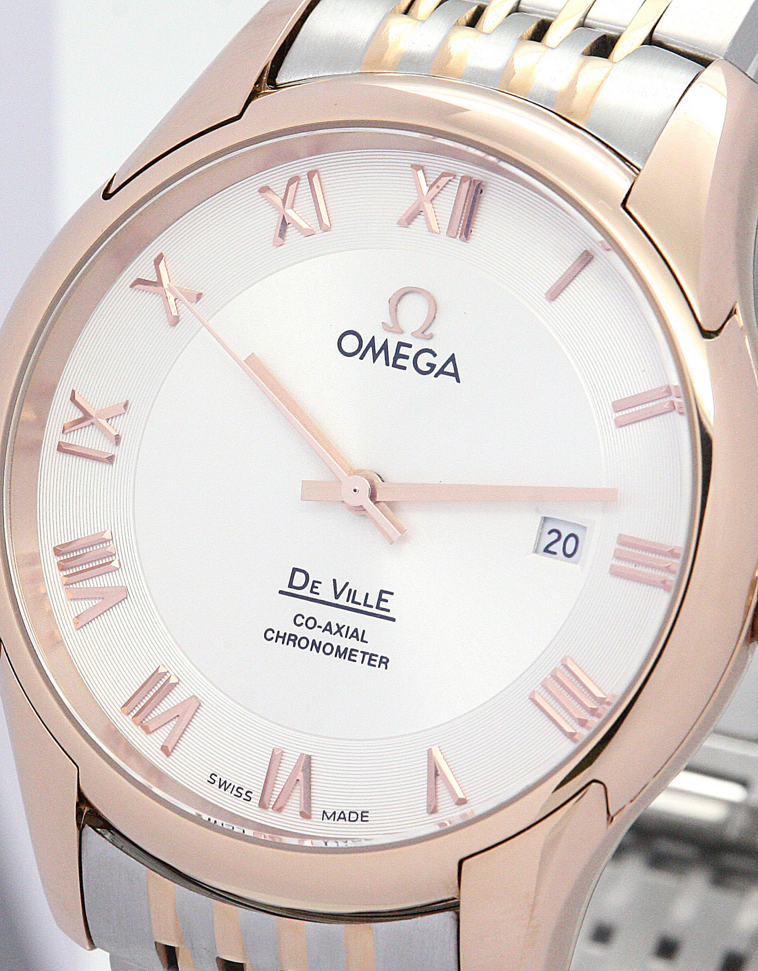 Omega De Ville Hour Vision 431.33.41.21.01.001 Automatic Silver Dial Mens Watch Replica Watch