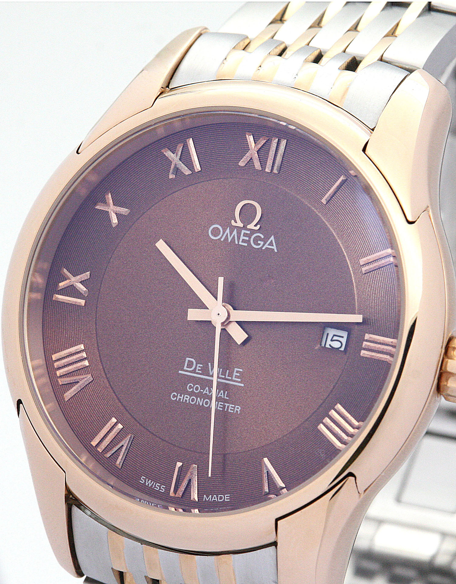 Omega De Ville Hour Vision 431.33.41.21.01.001 Mens Automatic Co-Axial 41MM Rose Gold Steel