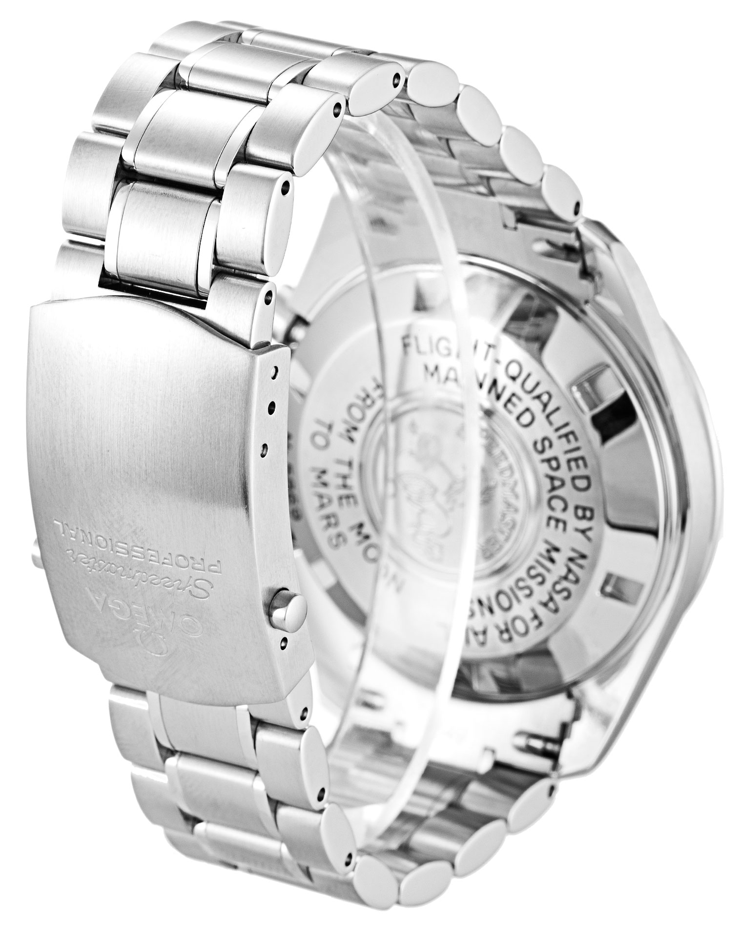 Omega Speedmaster Moonwatch 3577.50.00 Replica Watch, Quartz Movement, 42MM Steel Case, Black Baton