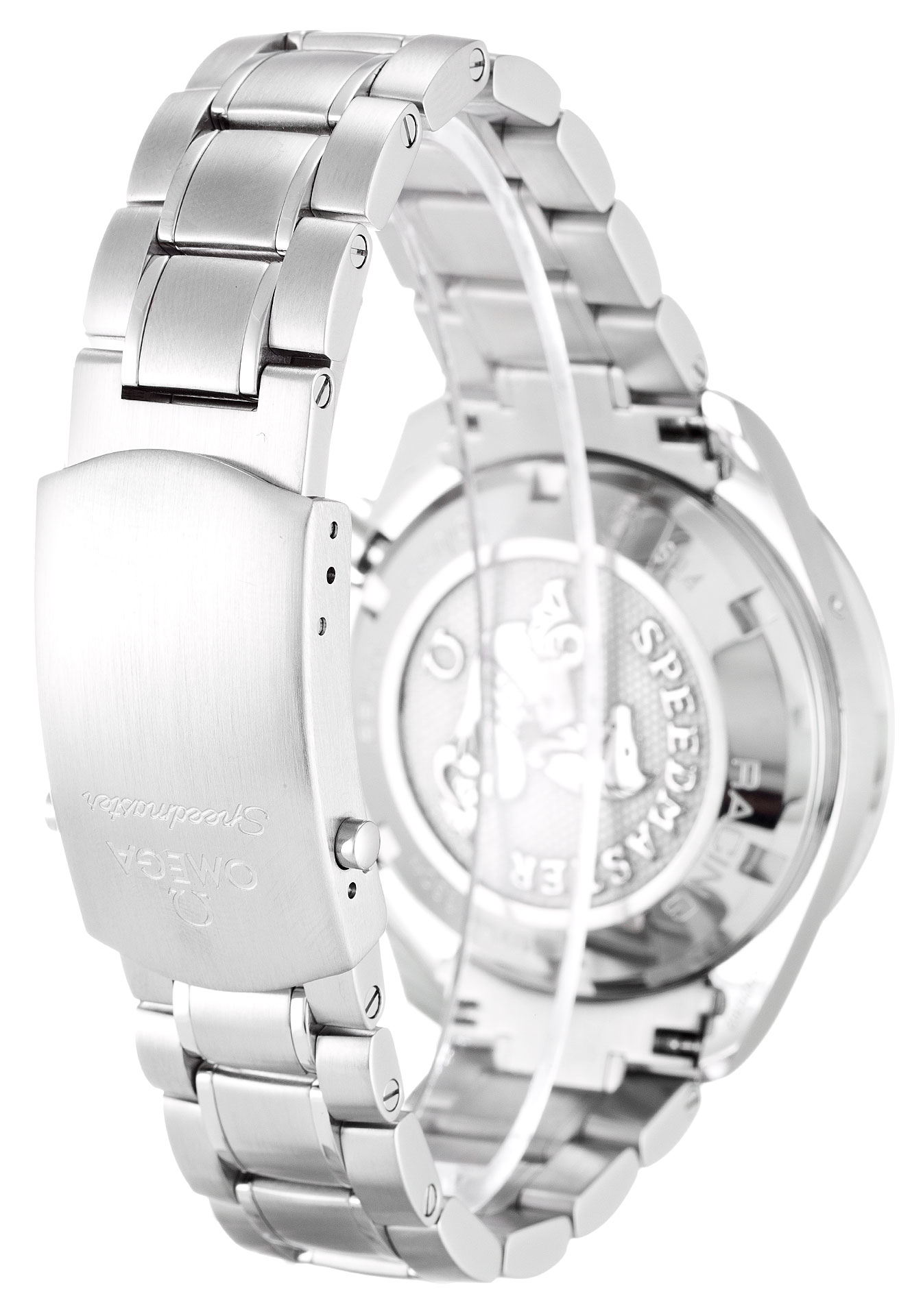 Omega Speedmaster Racing 326.30.40.50.01.002 Mens Quartz 40mm Steel Case Baton Dial Water Resistant