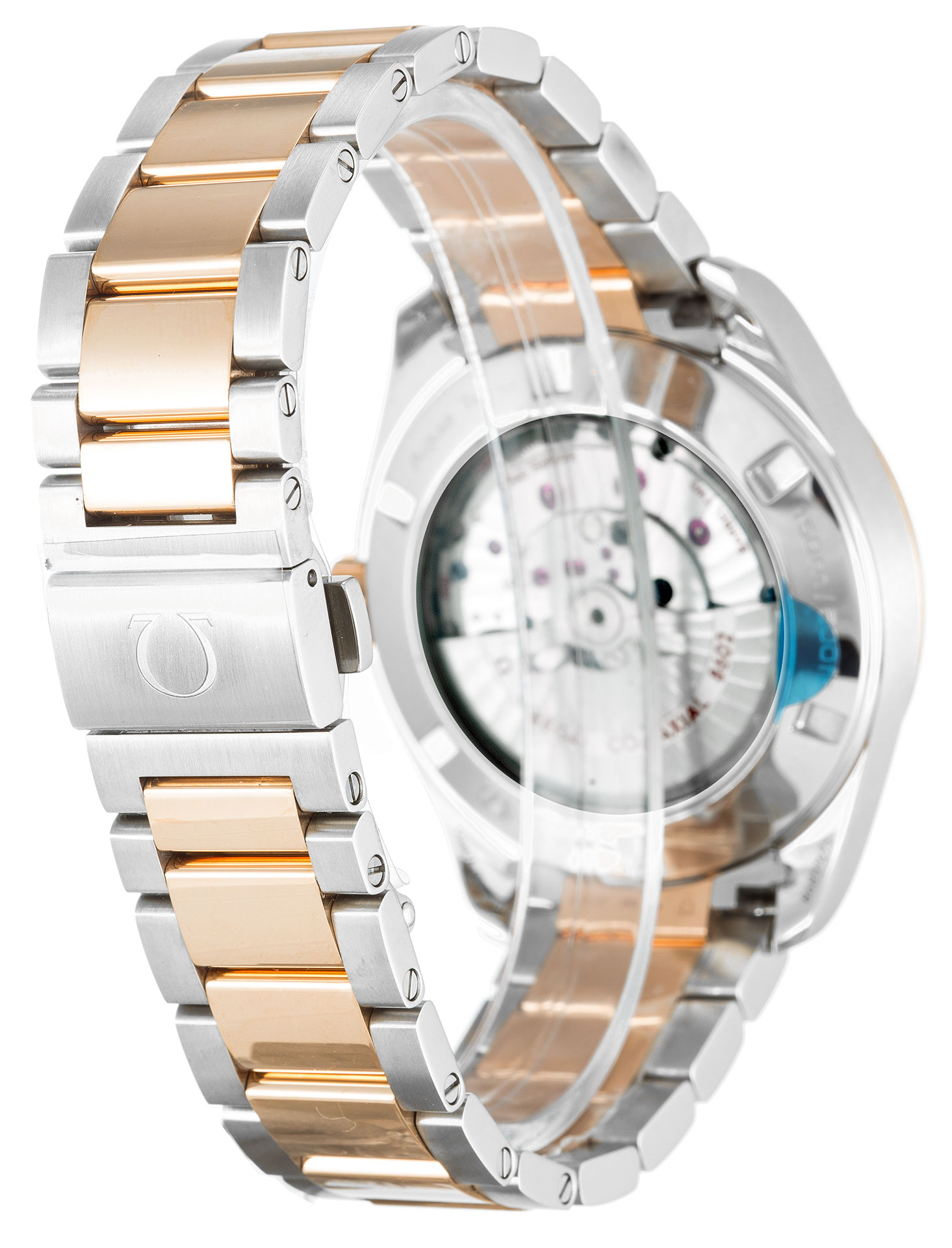 -231.20.42.22.06.001 - Omega Aqua Terra 150m Gents Automatic Grey Baton Dial - Steel & Rose Gold