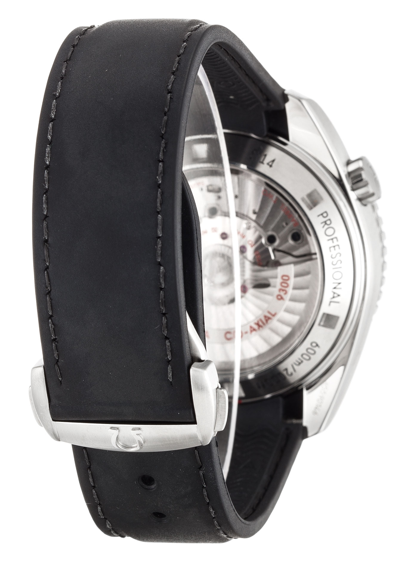 Omega Planet Ocean Replica Watch, Automatic Movement, 45.5mm Steel Case, Rubber Band, Black Baton