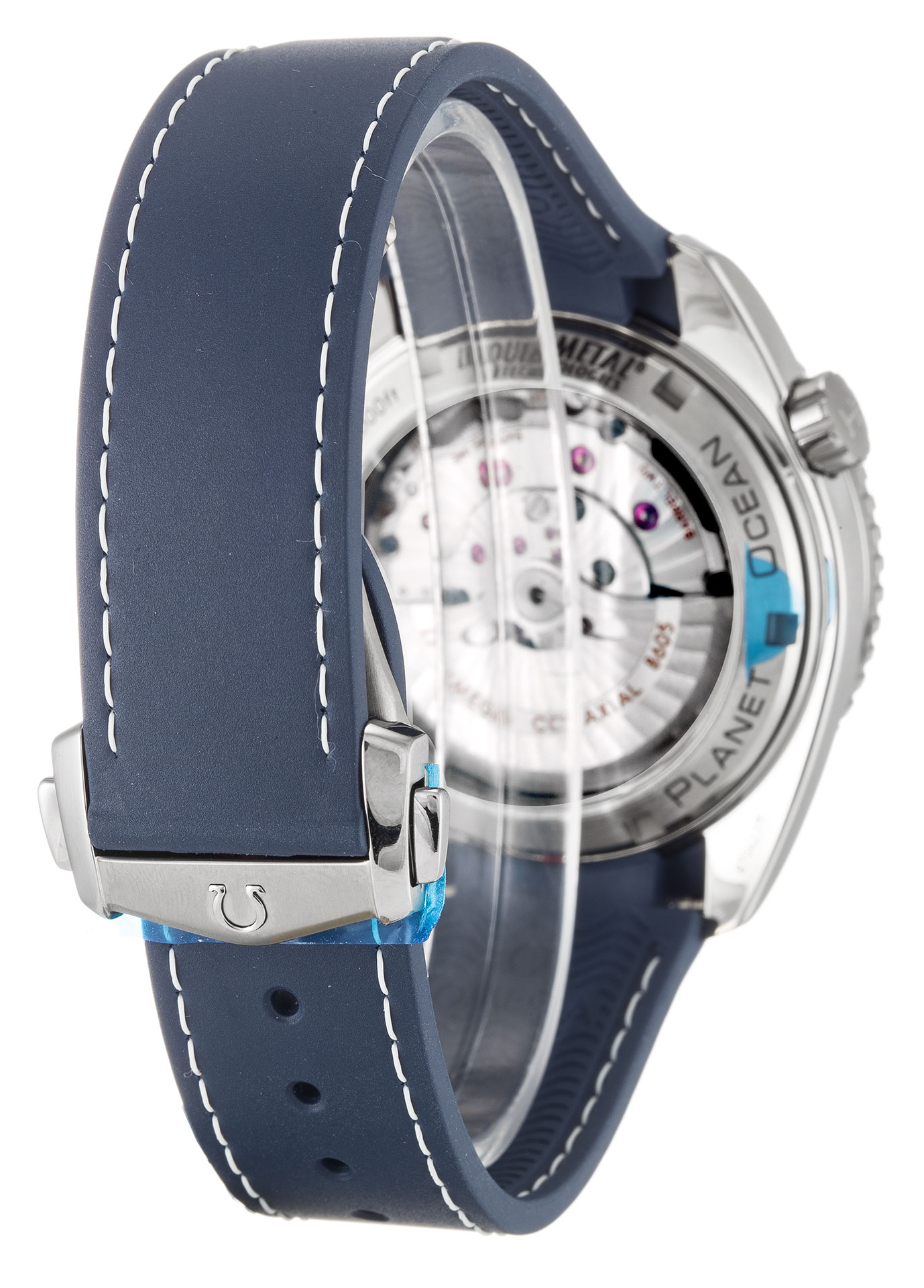 Omega Planet Ocean 232.92.44.22.03.001 Replica Watch, Automatic Movement, Titanium Case, Blue