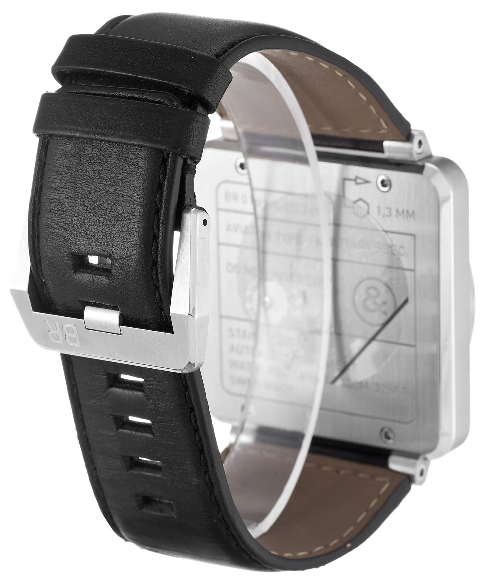 Bell Ross BR01-92 Steel - Automatic - 46mm Steel Case - Black Arabic Dial - Mens Watch