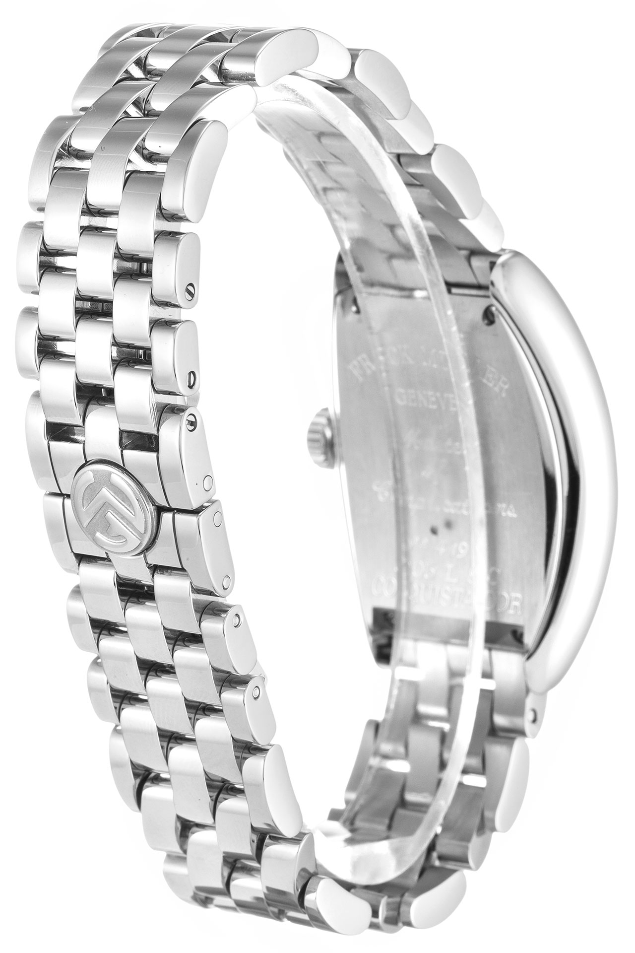 Franck Muller Conquistador 8005 L SC Replica Watch, Ladies, Automatic, 27mm Steel Case, Black