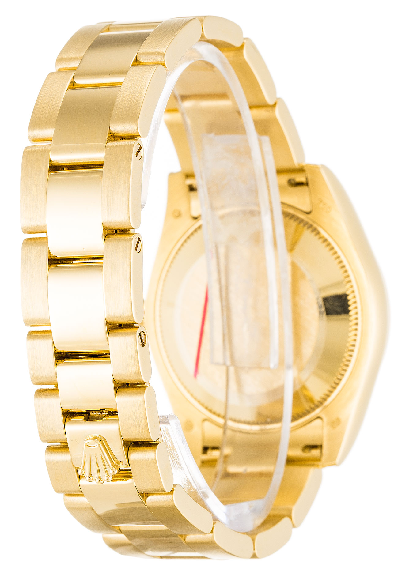 Rolex Datejust Mid-Size Replica Watch 178238 Automatic, Yellow Gold Diamond Set Champagne & Ruby