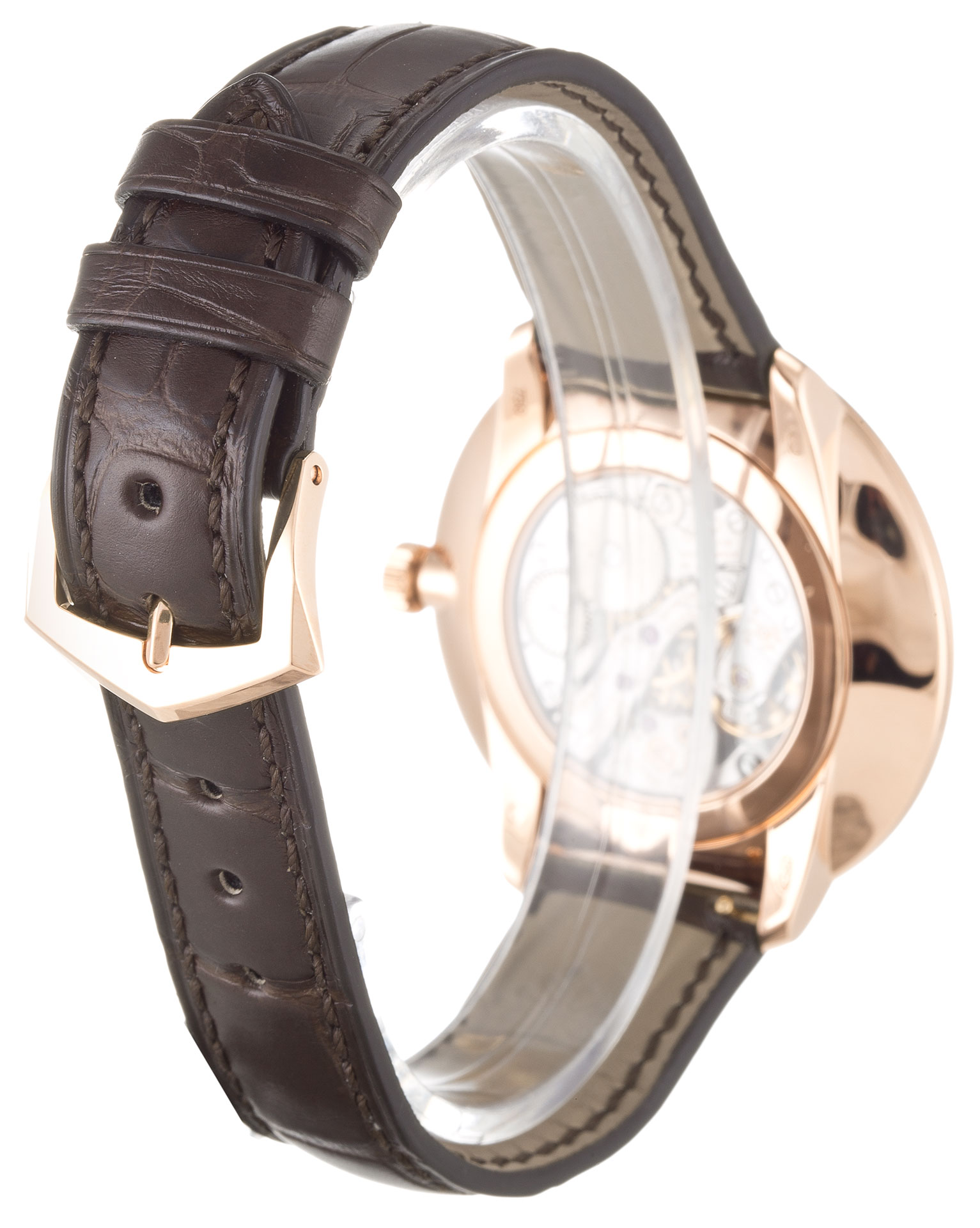 Patek Philippe Calatrava 5123R-001 Mens Manual Watch, Rose Gold Case, Baton Dial