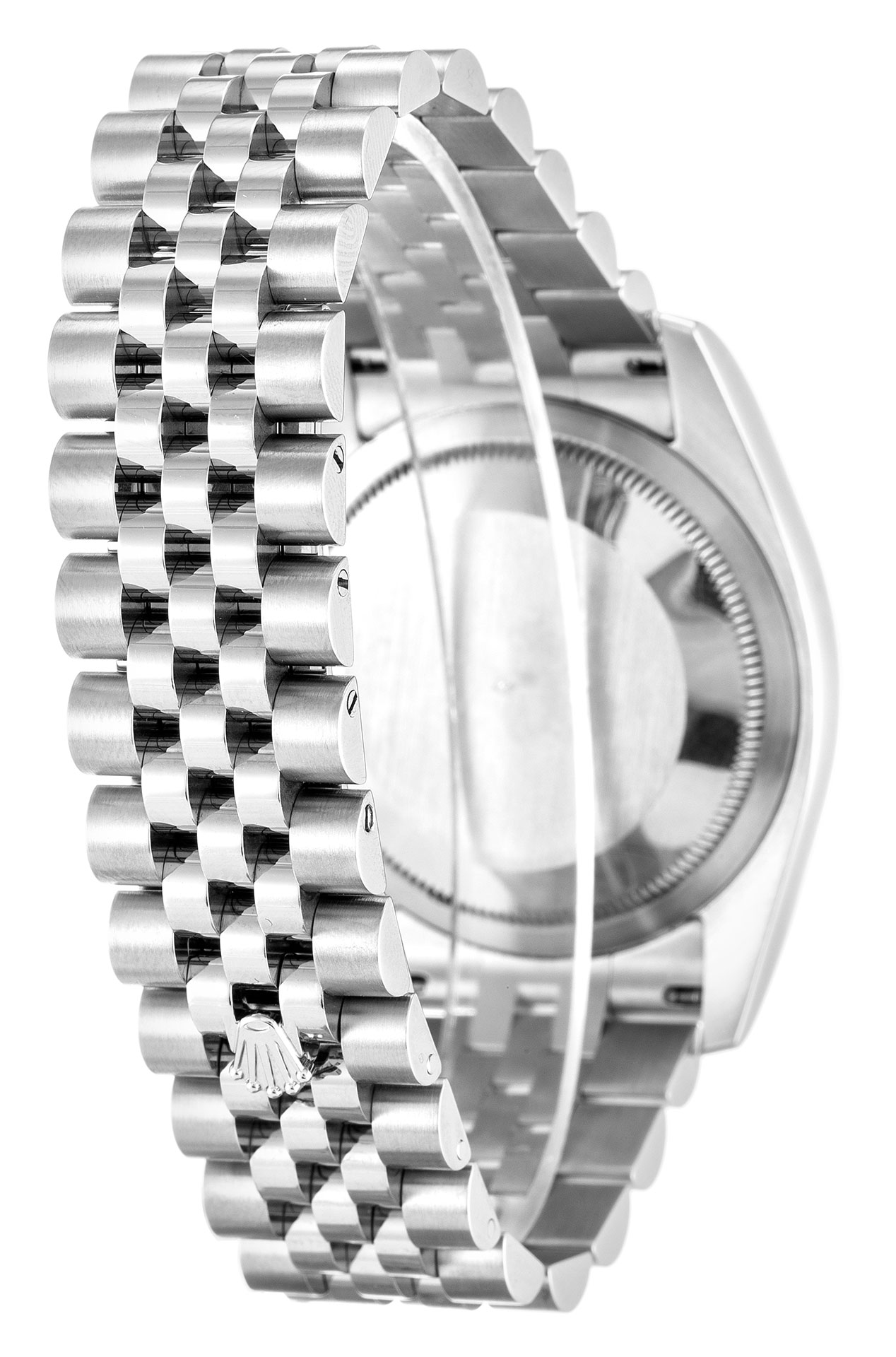 Rolex Datejust 116234 Replica, Automatic, 36mm Steel & White Gold Case, Black Arabic Dial Watch
