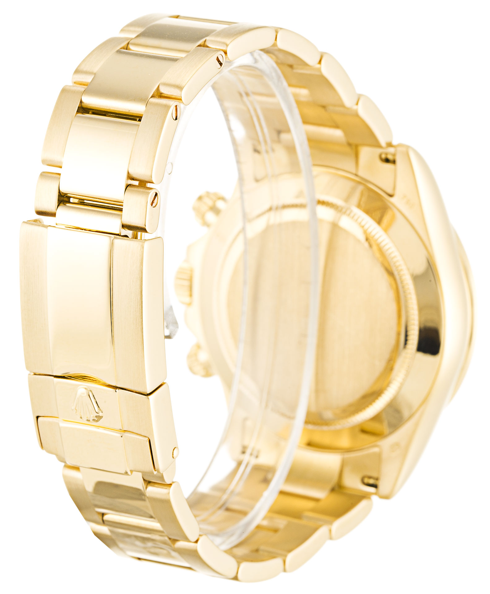 Rolex Daytona 116528 - Automatic - 40MM Yellow Gold - Champagne Diamond Dial Replica Watch