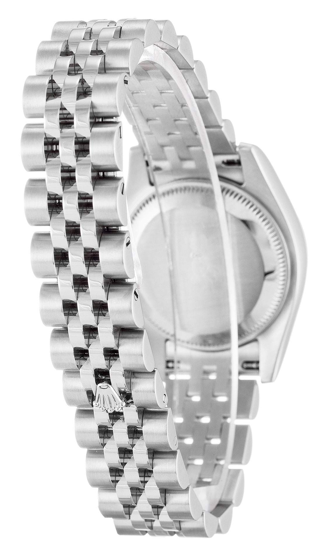 Rolex Datejust Lady 179174 Automatic Watch, 26MM Steel Case, White Gold & Mother Of Pearl Dial