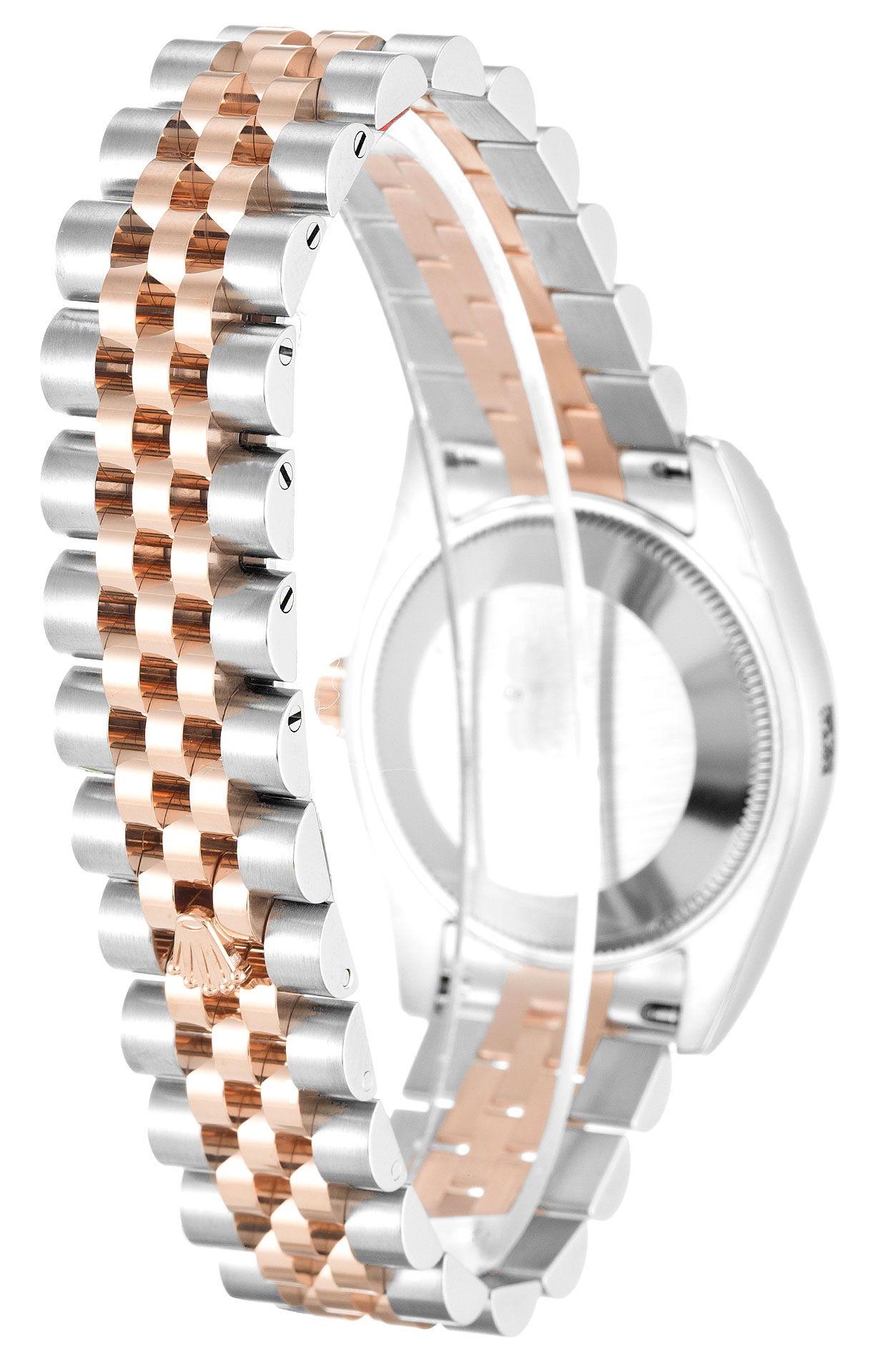 Rolex Datejust 178271 Replica Watch, Automatic, 31MM Steel & Rose Gold Case, Pink Roman Numeral Dial