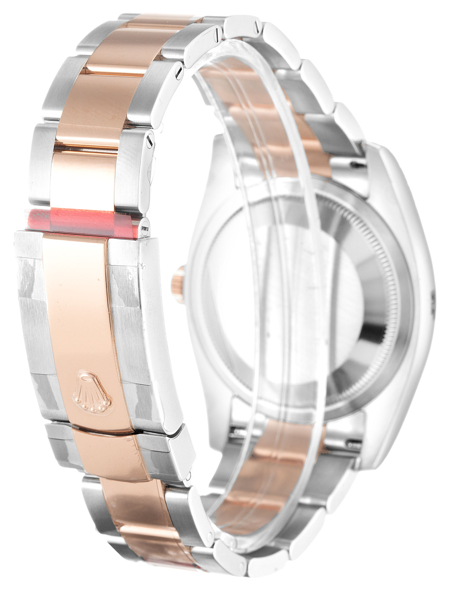 Rolex Datejust 116201 Replica Watch, Mens, Automatic Movement, 36mm Steel & Rose Gold Case, Baton