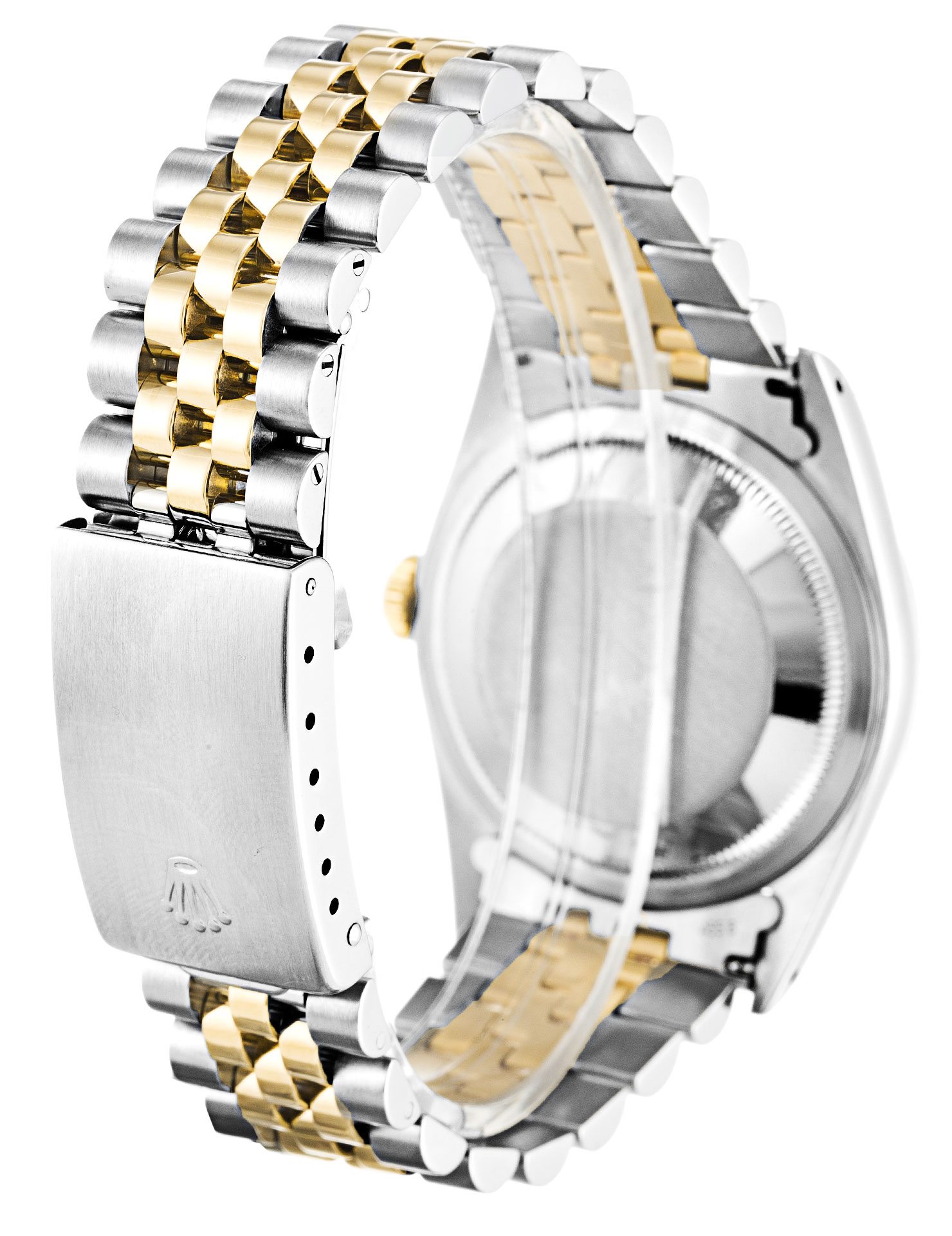 Rolex Datejust 16233 Diamonds Replica Watch, Automatic, 36MM Steel/Yellow Gold Case, Champagne