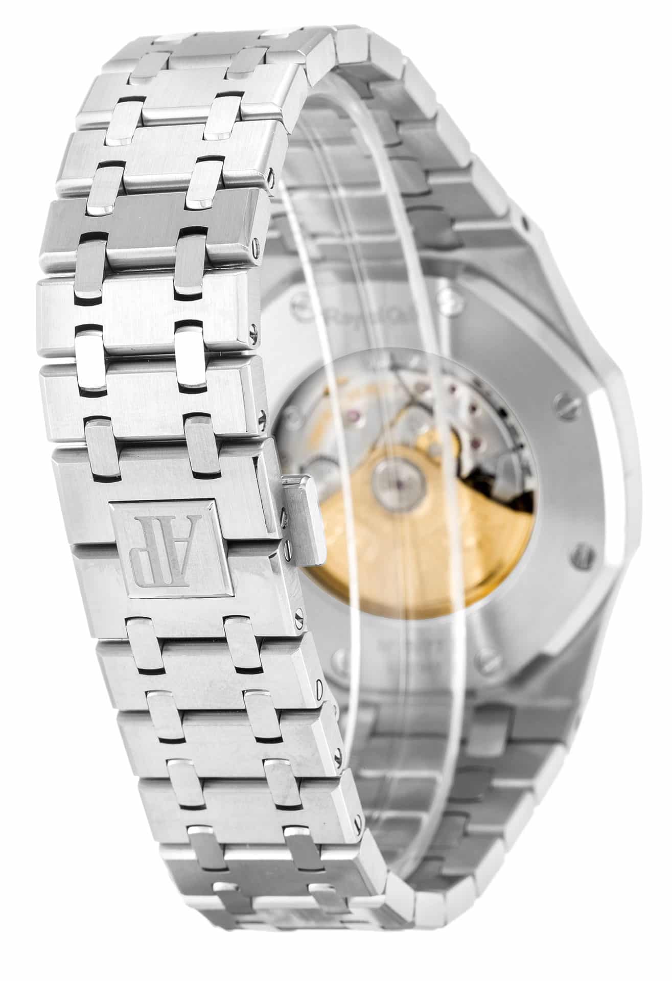 Audemars Piguet Royal Oak Automatic Mens Watch 15400ST.OO.1220ST.01, Black Baton Dial, 41MM Steel