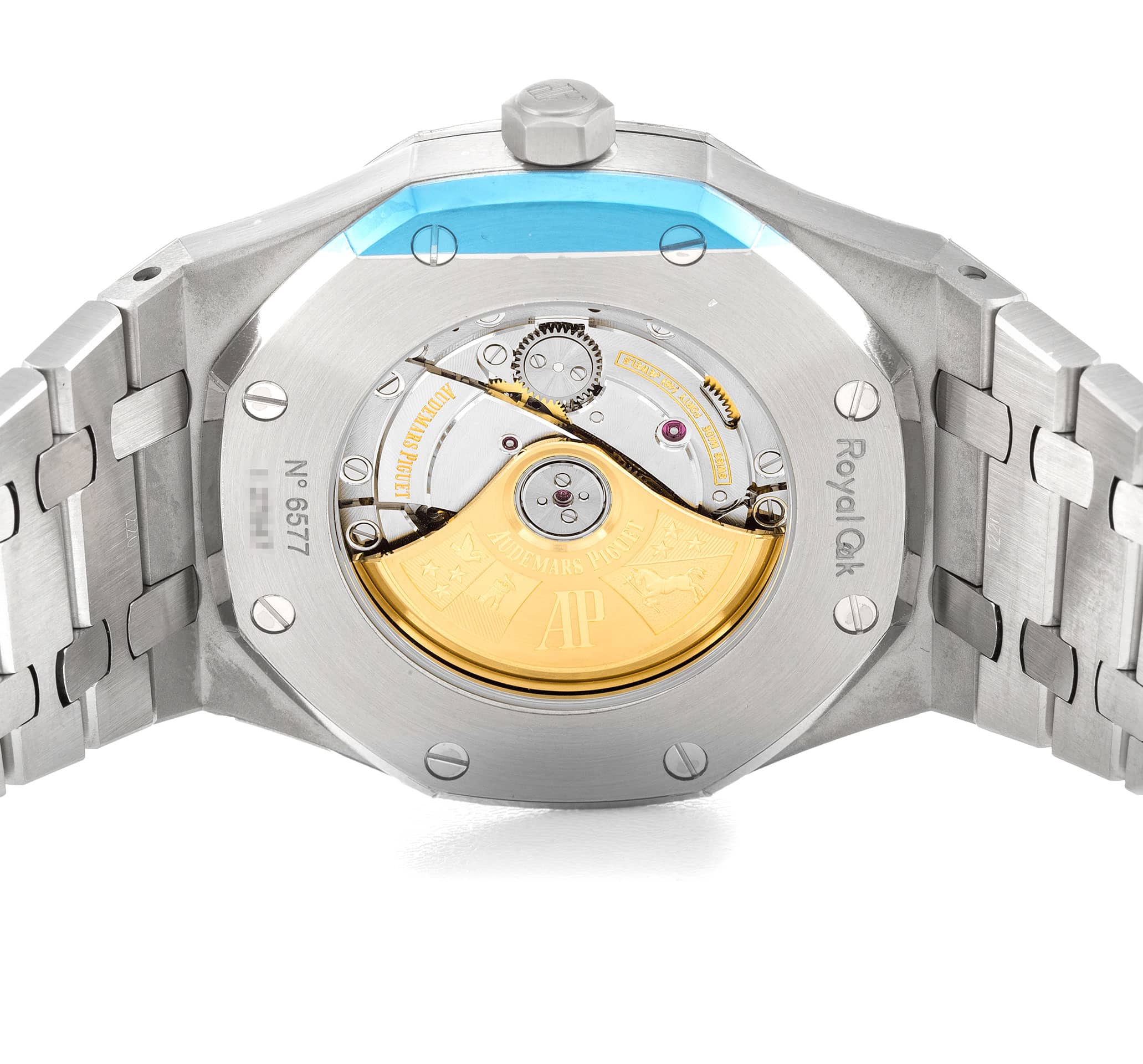 Audemars Piguet Royal Oak Automatic Mens Watch 15400ST.OO.1220ST.01, Black Baton Dial, 41MM Steel