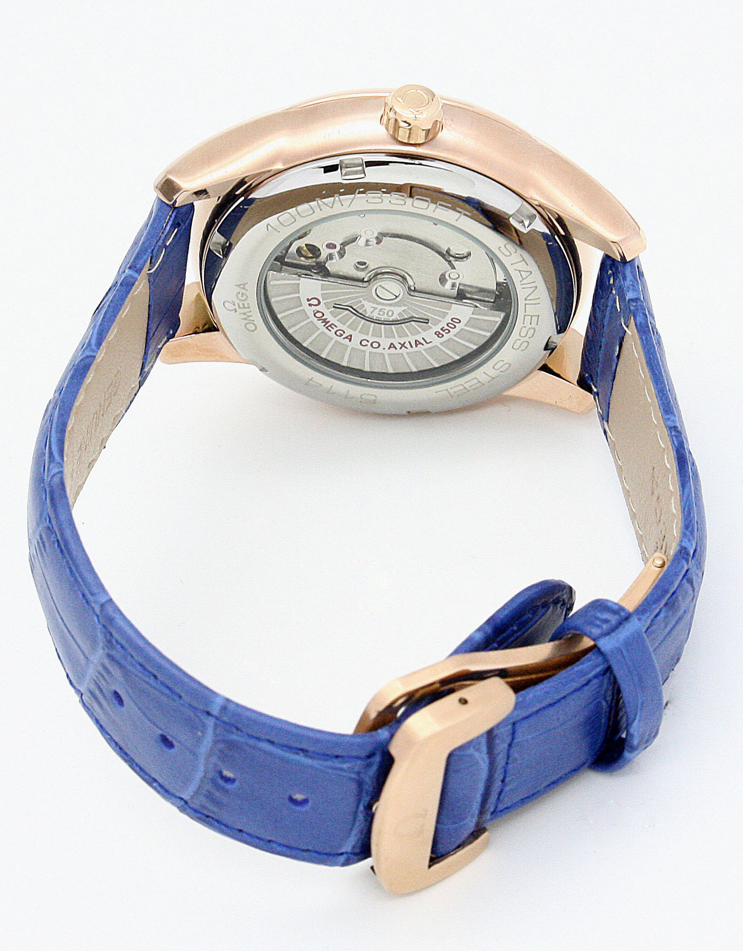 Omega De Ville Hour Vision 431.33.41.21.01.001 Mens Automatic Co-Axial 41MM Rose Gold Steel Case