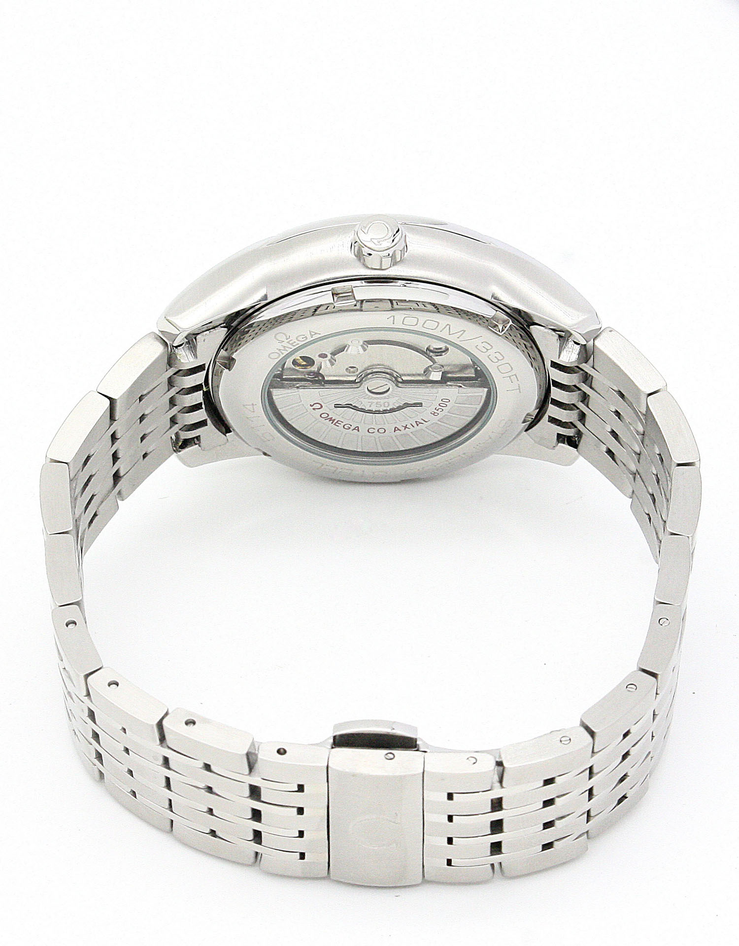 Omega De Ville Hour Vision 431.33.41.21.01.001 Automatic Silver Dial Steel Case, Mens Water