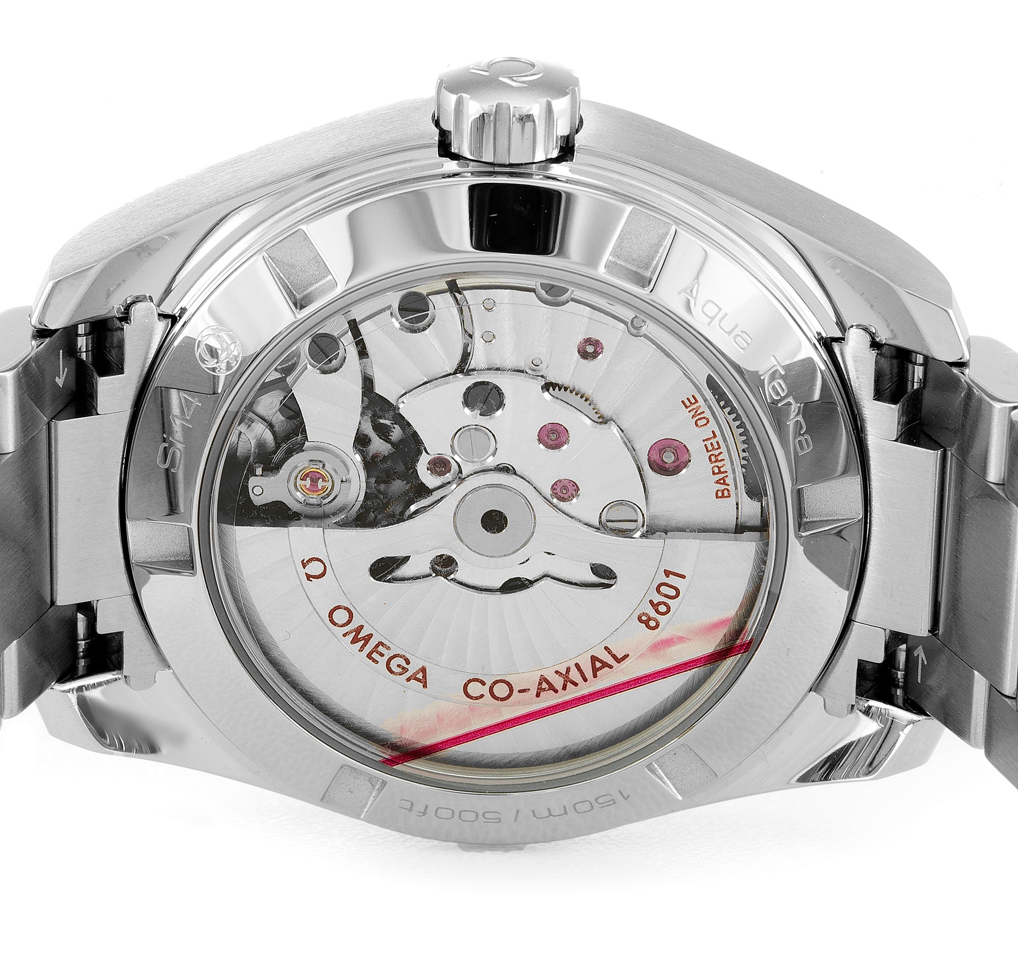 Omega Aqua Terra 150m Gents 231.10.39.22.02.001 Automatic Silver Baton Dial Steel Case & Bracelet
