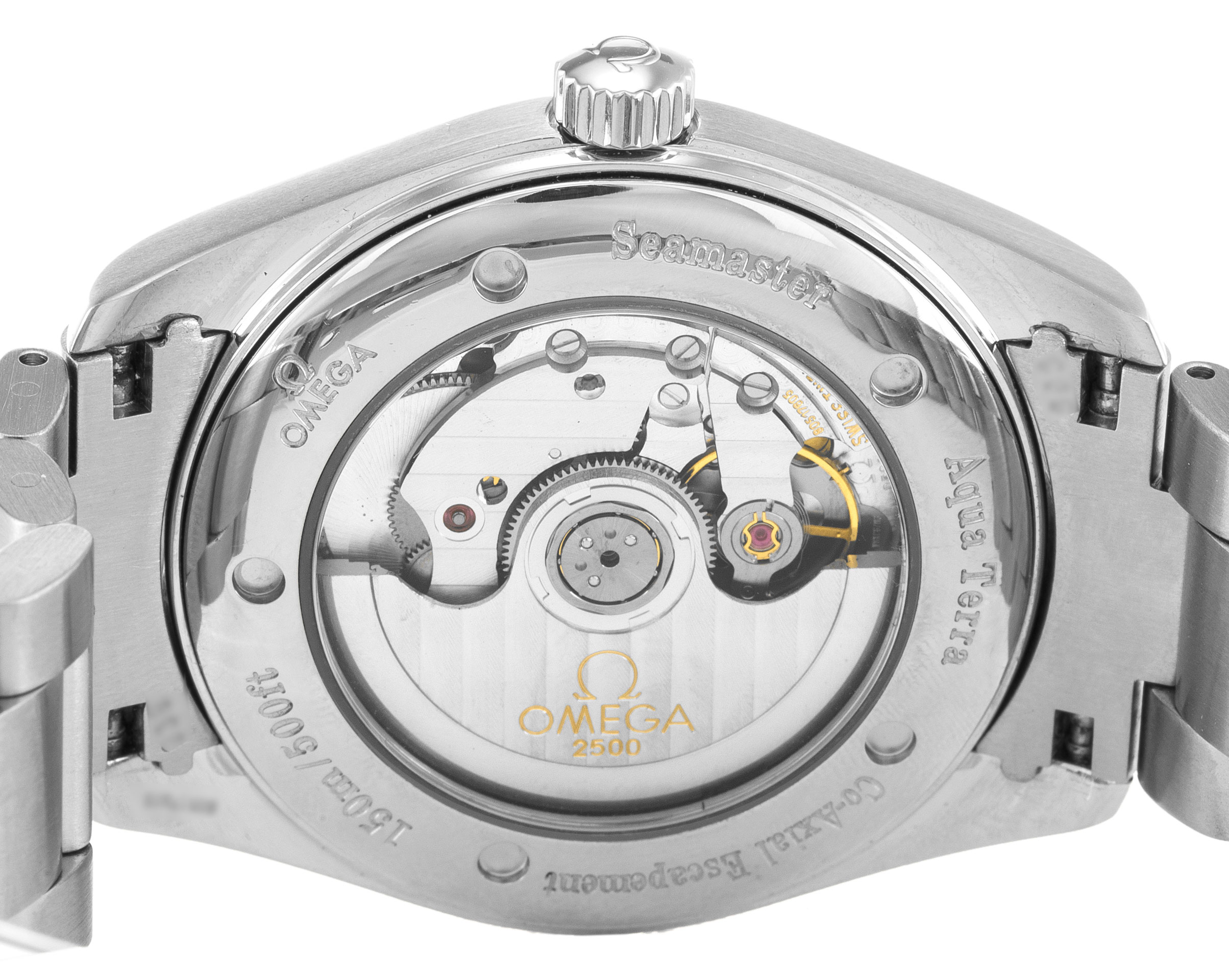 Omega Aqua Terra 2503.50.00 Automatic Silver Dial Steel Case Mens Watch | Axial | 39.2mm | Baton