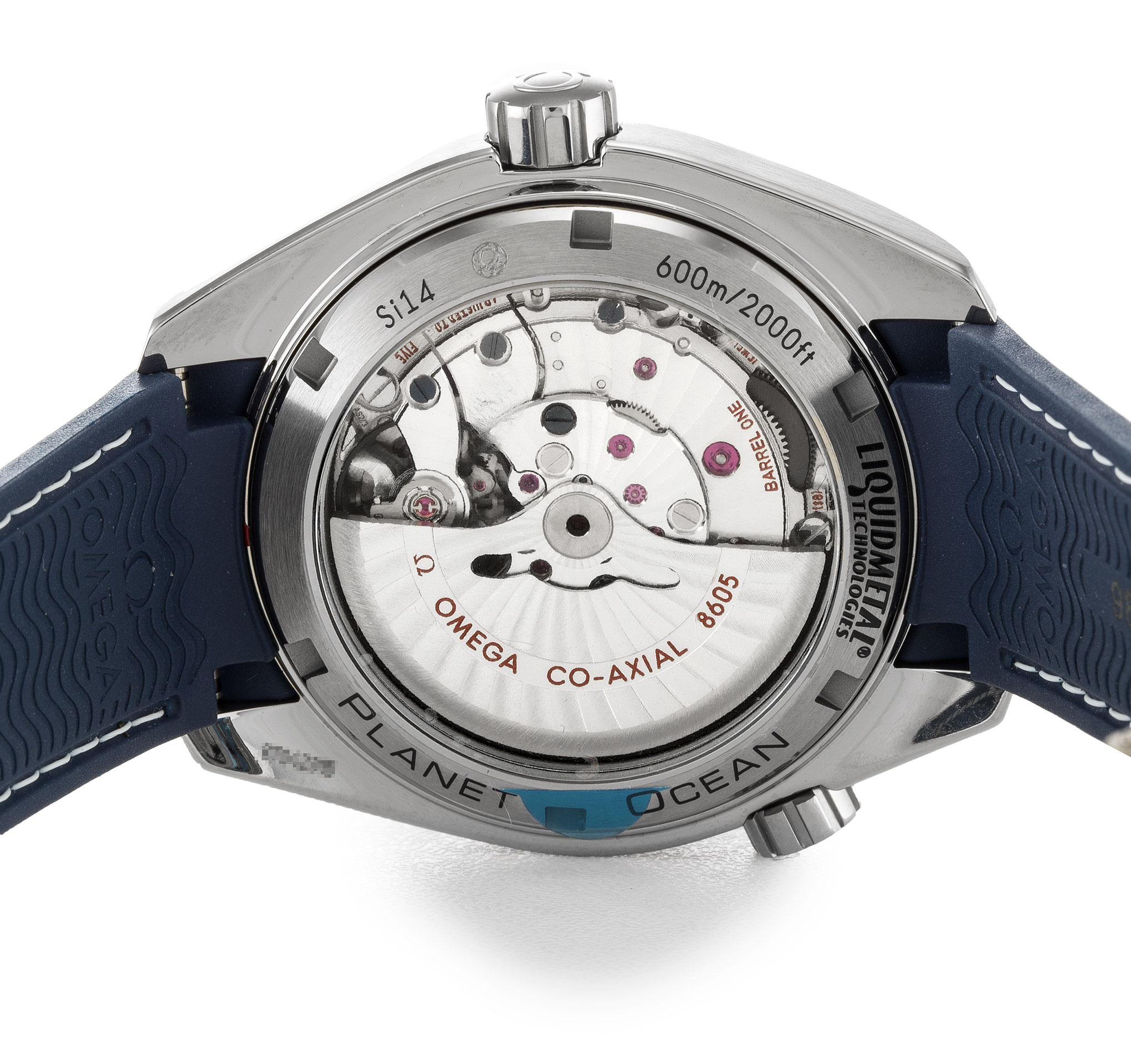 Omega Planet Ocean 232.92.44.22.03.001 Replica Watch, Automatic Movement, Titanium Case, Blue