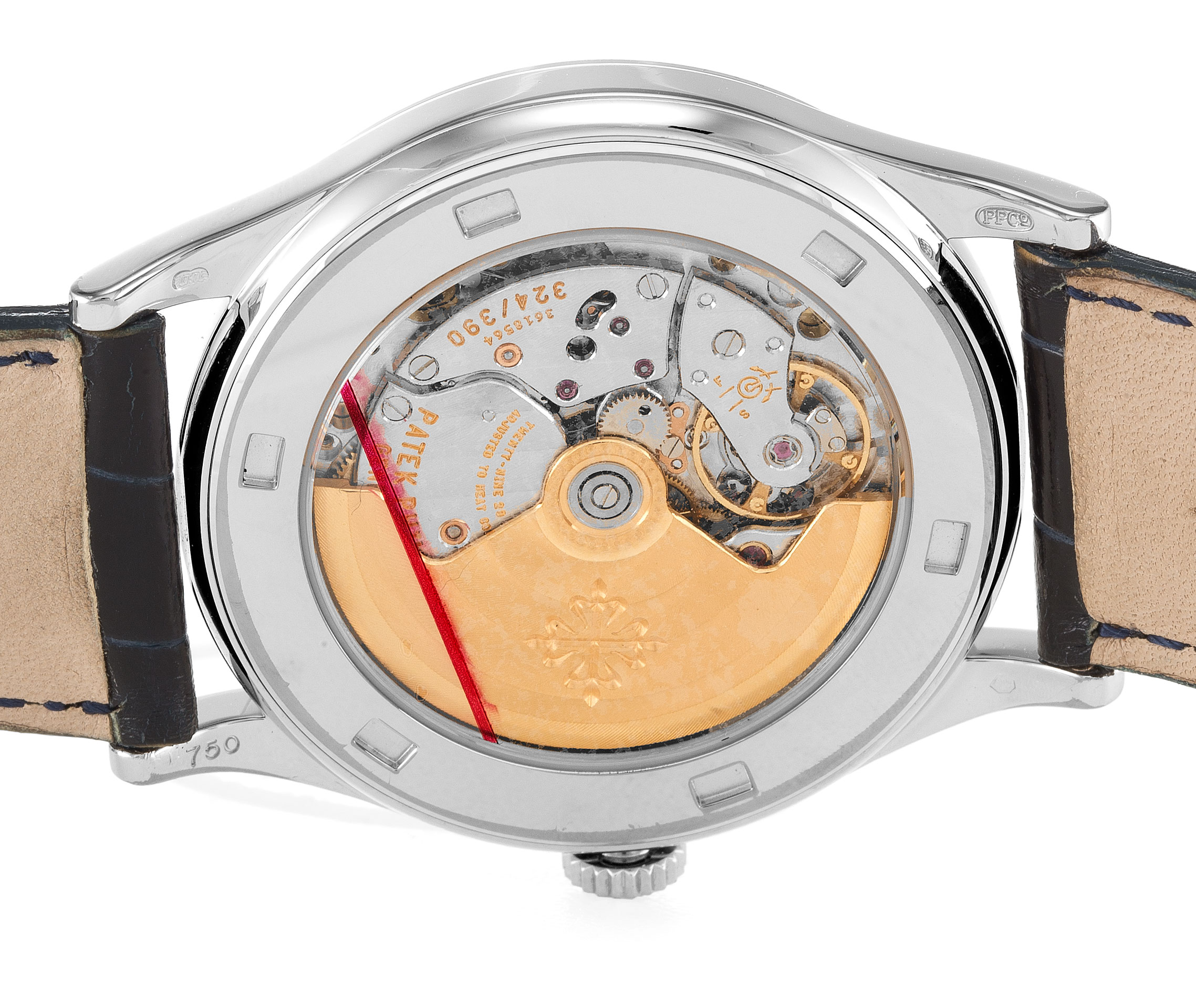 Patek Philippe Calatrava 5296G-001 - Automatic - 38 MM White Gold - Baton Dial - Mens Watch