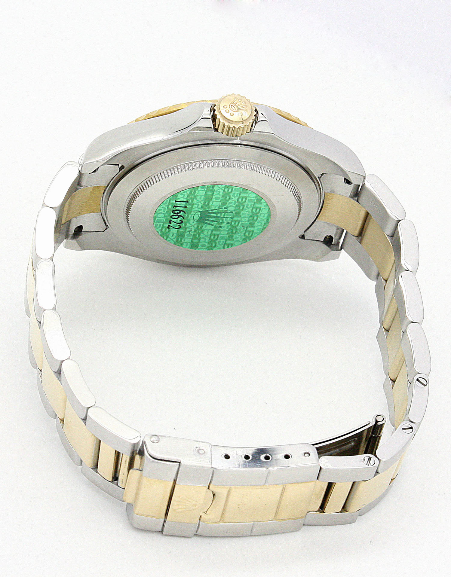 Rolex Yacht-Master 16623 - Automatic - Steel & Yellow Gold - 40 MM - White Dial - Water - Mens Watch