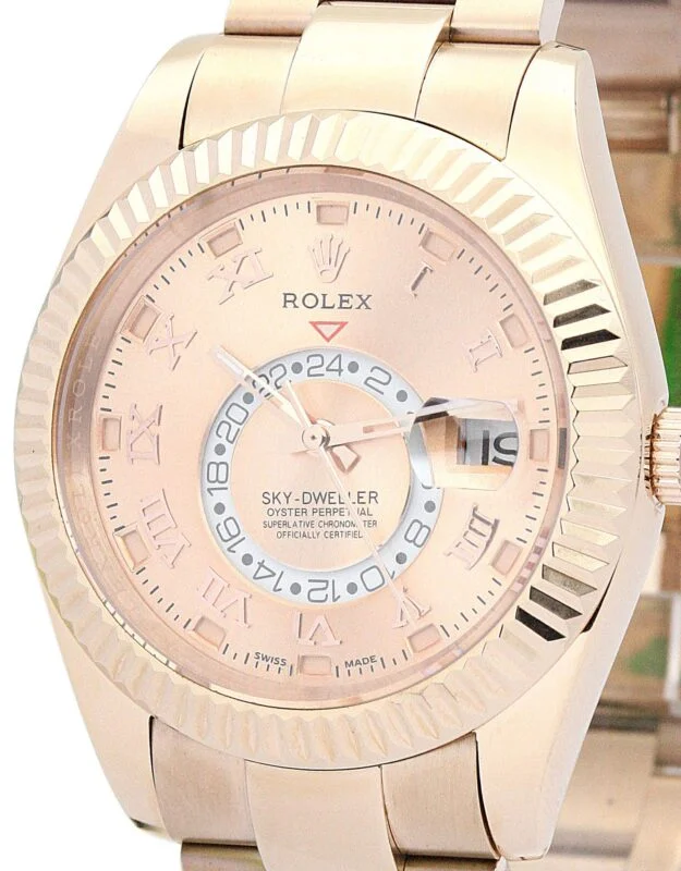 Rolex Sky-Dweller 42mm Champagne Dial