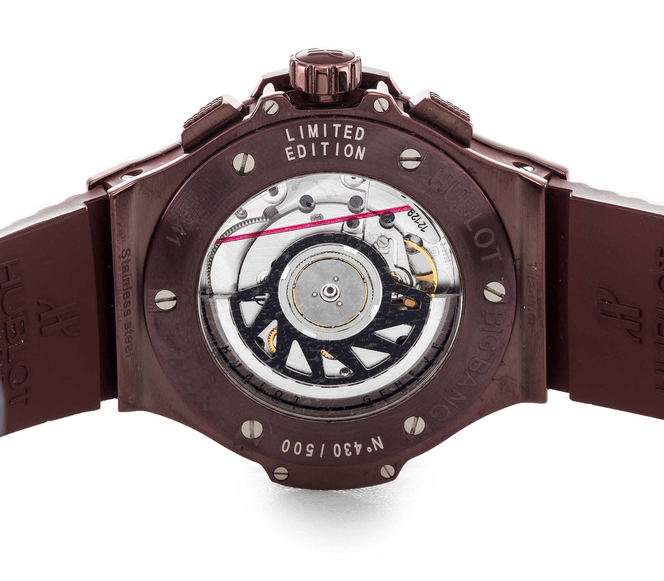 Hublot 41mm 341.SL.1008.RX - Automatic - Brown Arabic Dial - Mens Quartz Watch - Replica Watch