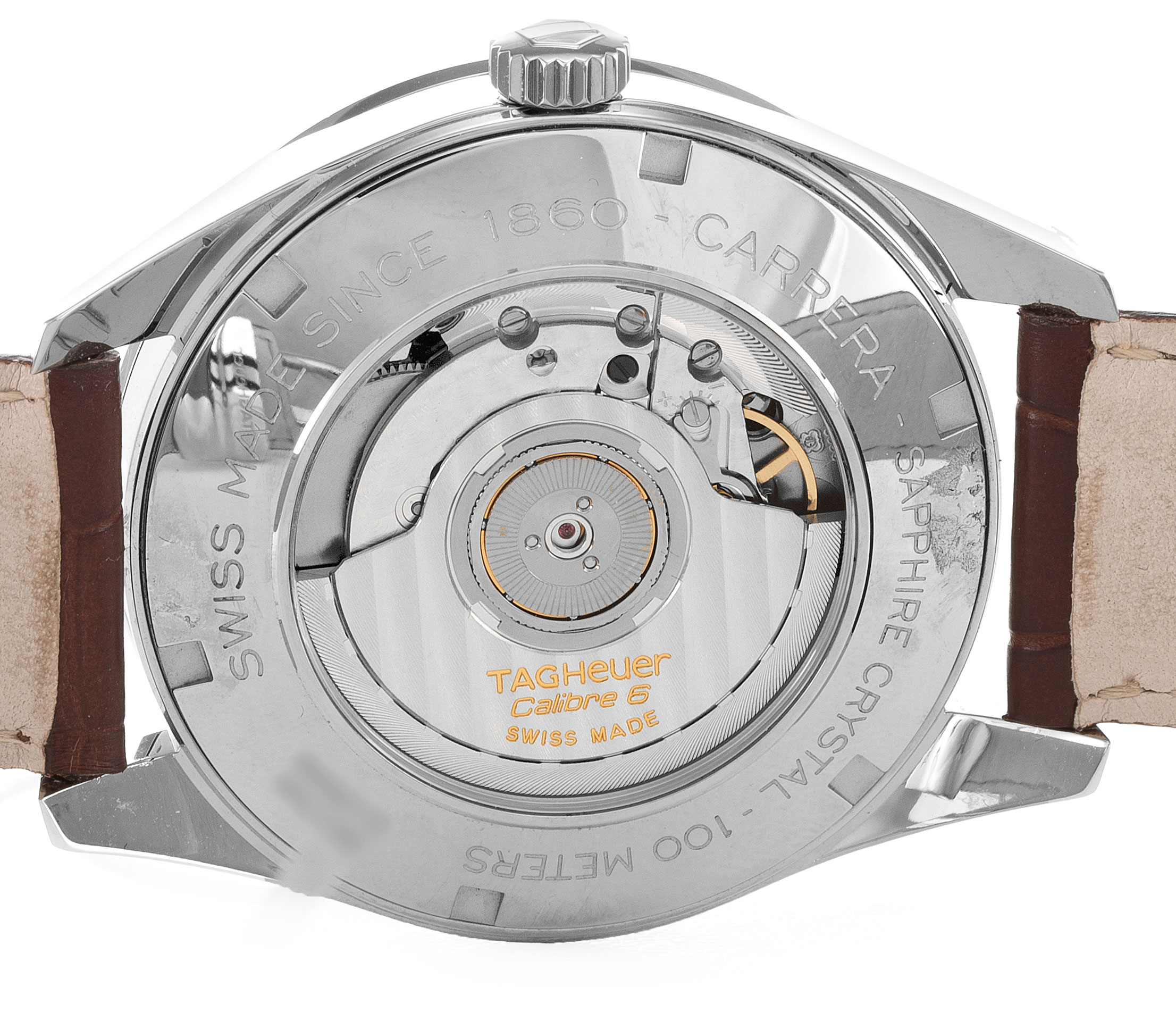 - TAG HEUER Carrera WAS2112.FC6181 - Automatic - Mens - 38MM Steel Case - Silver Arabic Dial