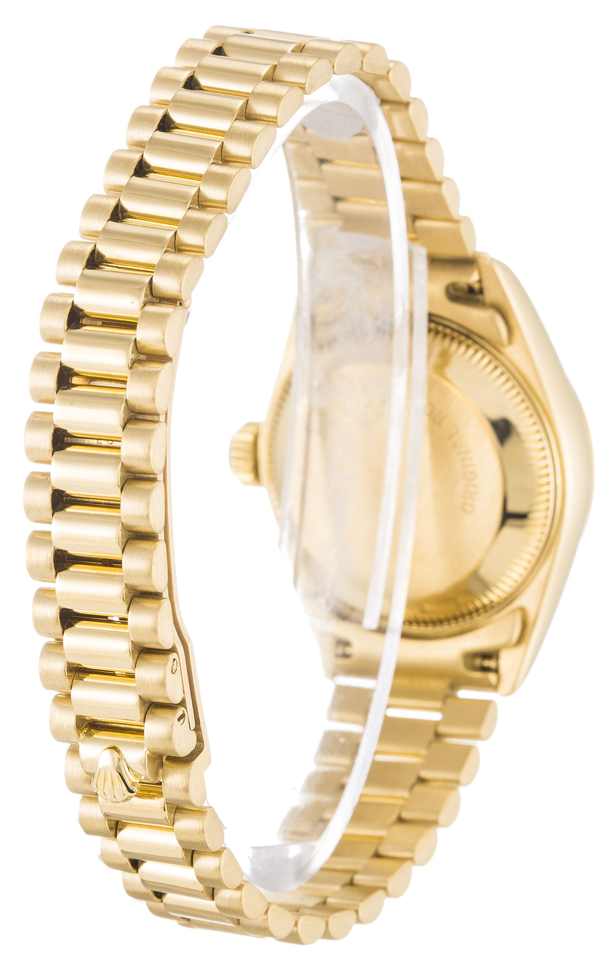 - Rolex Datejust Lady 69178 - Automatic - 26mm - Yellow Gold - Champagne Baton - Ladies Watch