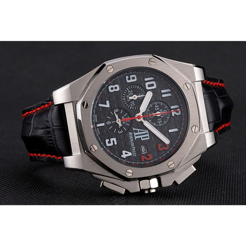 Audemars Piguet RO Offshore - Quartz - Japanese - Brushed SS - Chrono - Sapphire Crystal - White