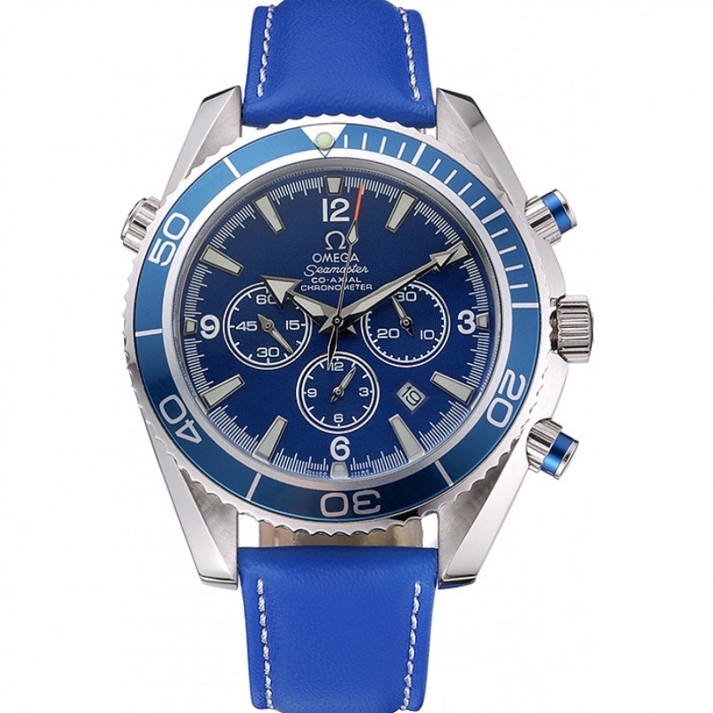 Omega Seamaster Professional James Bond Replica Watch, Quartz Movement, Blue Ceramic Bezel