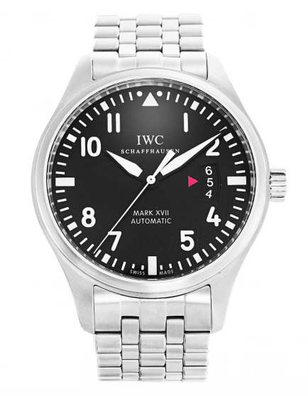 IWC Pilot's Watch Mark XVII IW326504 Replica, 41mm Automatic Black Dial Steel Case