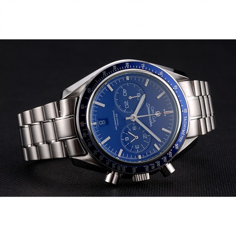 Omega Speedmaster 622802 - Quartz - Blue Dial - Men's Replica Watch