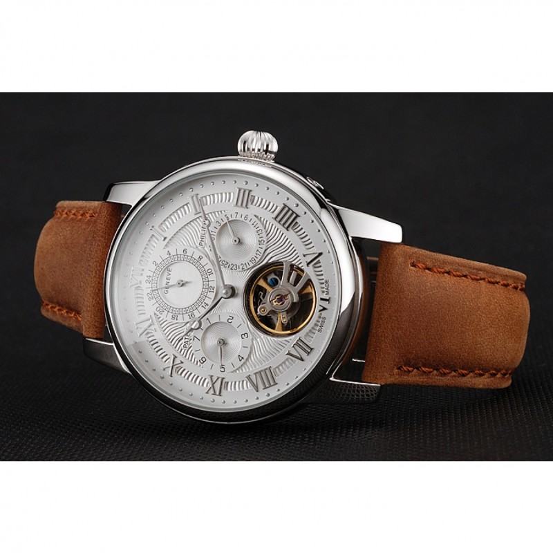 Patek Philippe Grand Complications 1453817 Automatic Silver Dial Men's Replica Watch