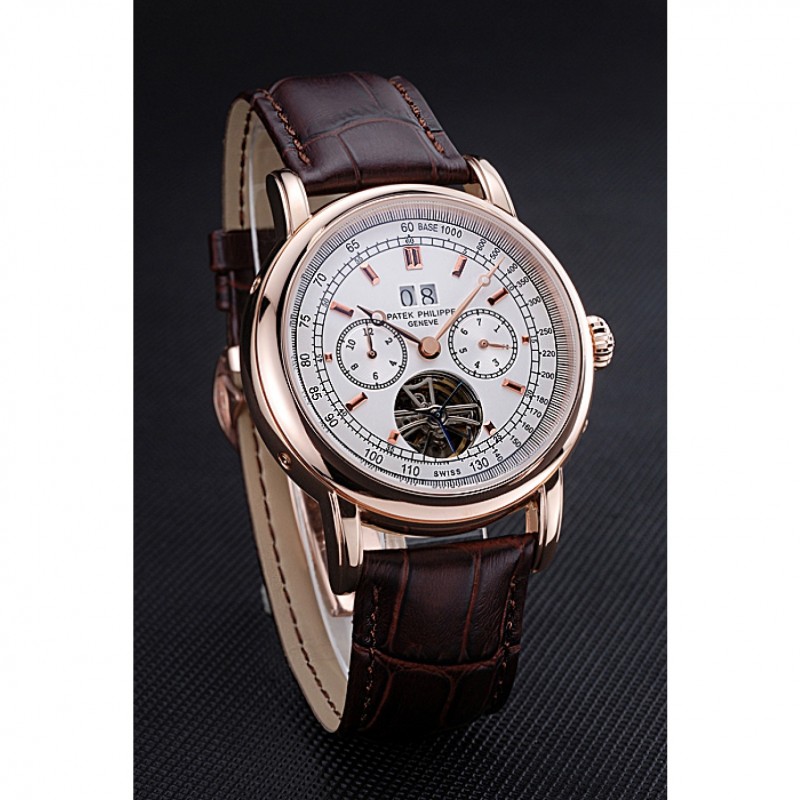 Patek Philippe Geneve Grand Complications 622156 - Automatic - 18k Rose-Gold Plated Case - Replica