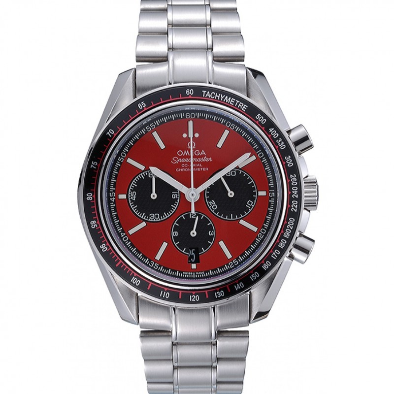 Omega Speedmaster 622054 Quartz Replica Watch, Silver Dial, Brushed Steel Case & Bracelet