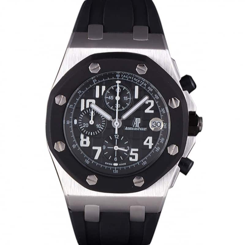 Audemars Piguet RO Offshore 3269 - Quartz Replica Watch - Japanese - Black Dial - Small Size